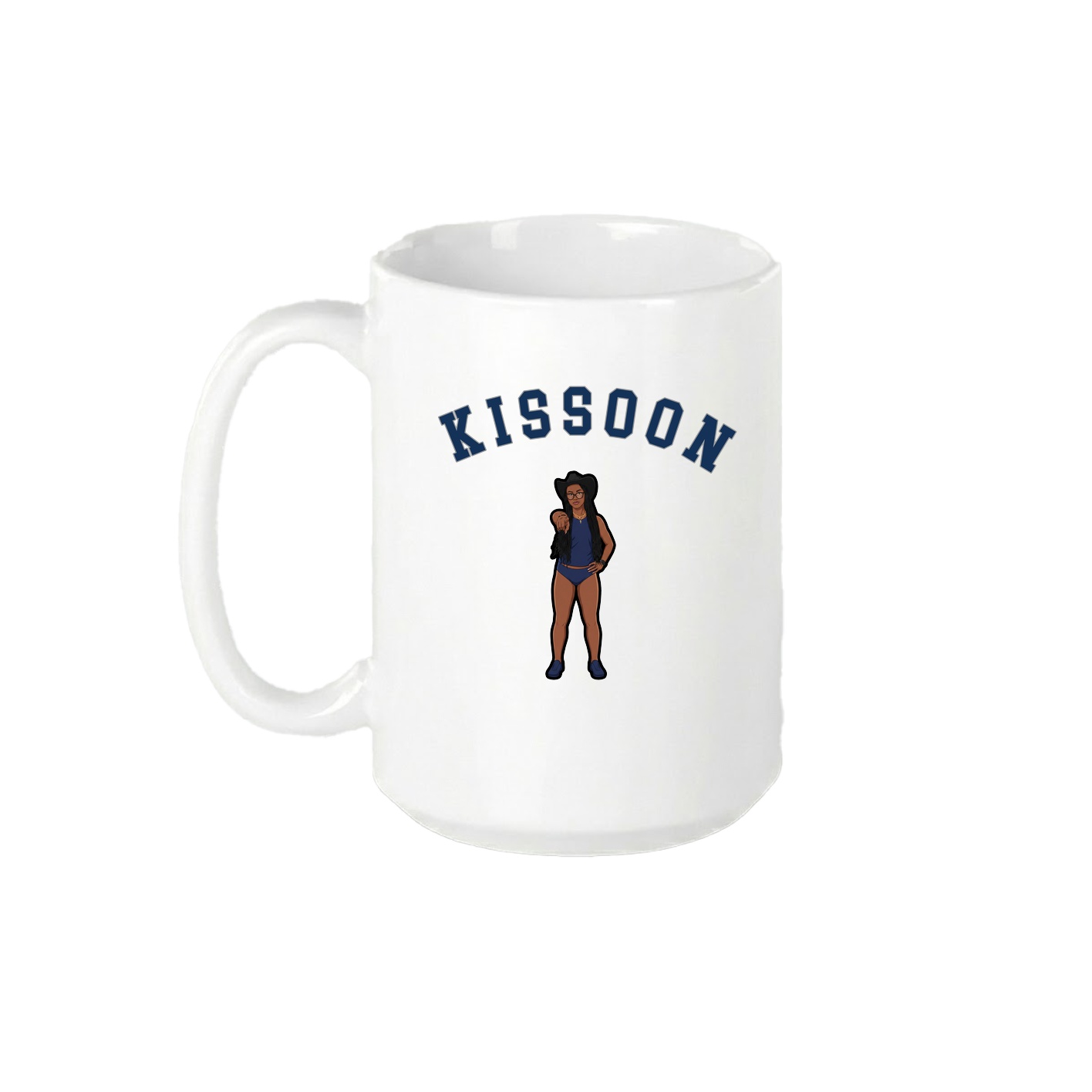 15oz Coffee Mug — Shirsey Arch in White