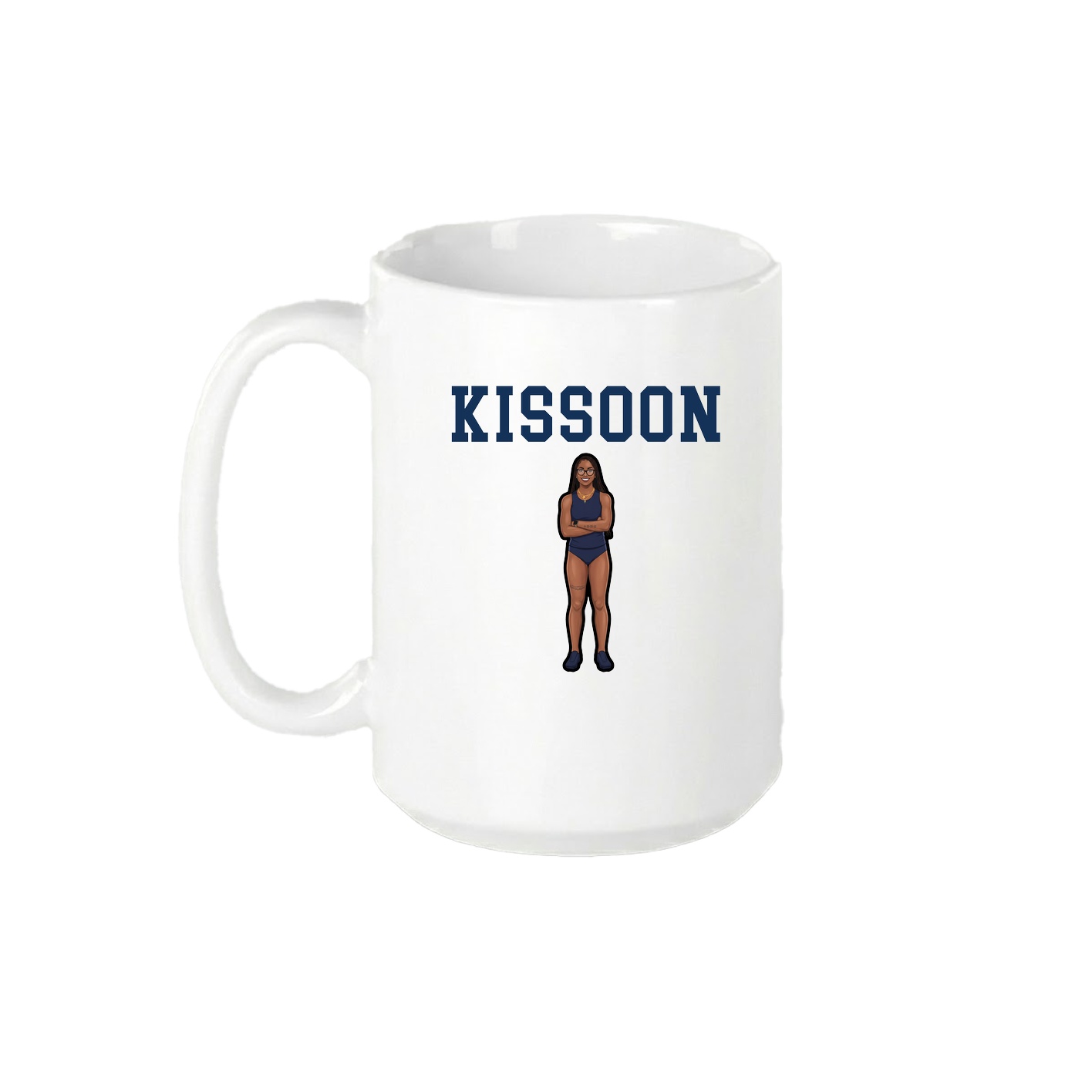 15oz Coffee Mug — Shirsey in White