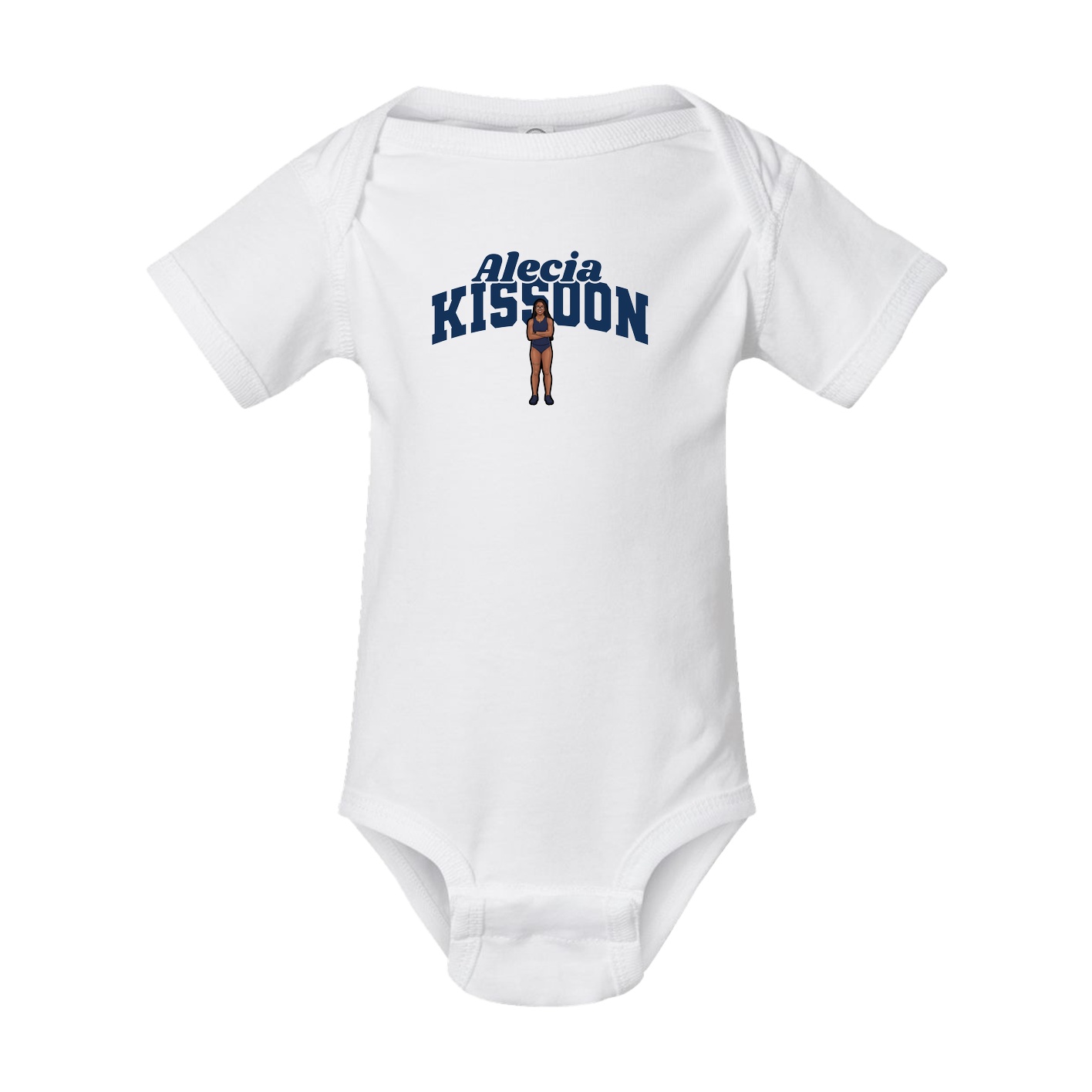 Baby Onesie — Signature Arch in White