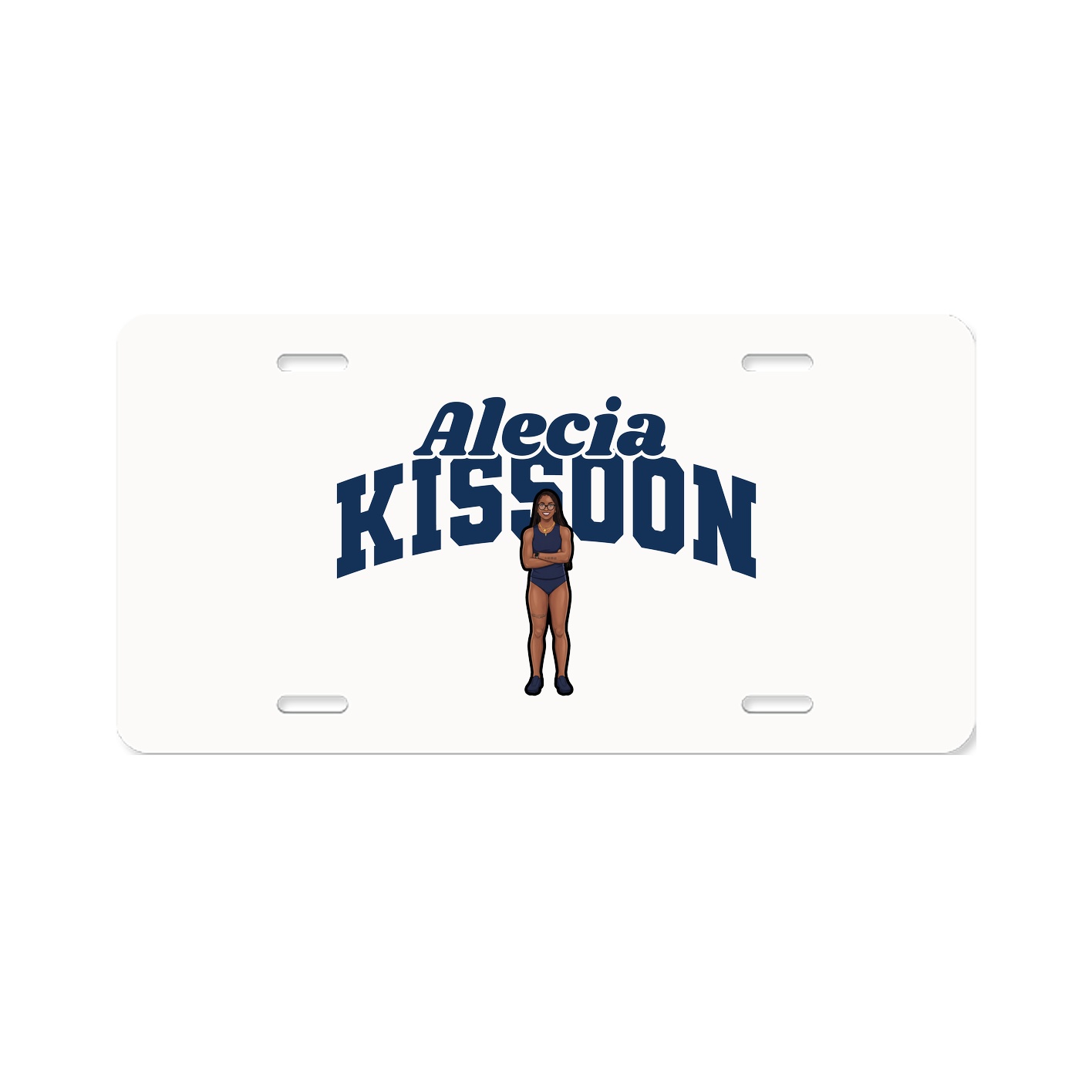 License Plate — Signature Arch in Classic