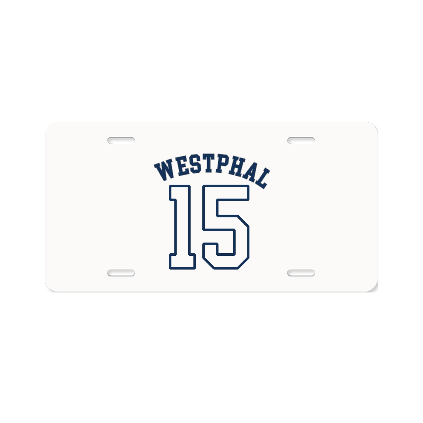 License Plate — Shirsey Arch in Classic