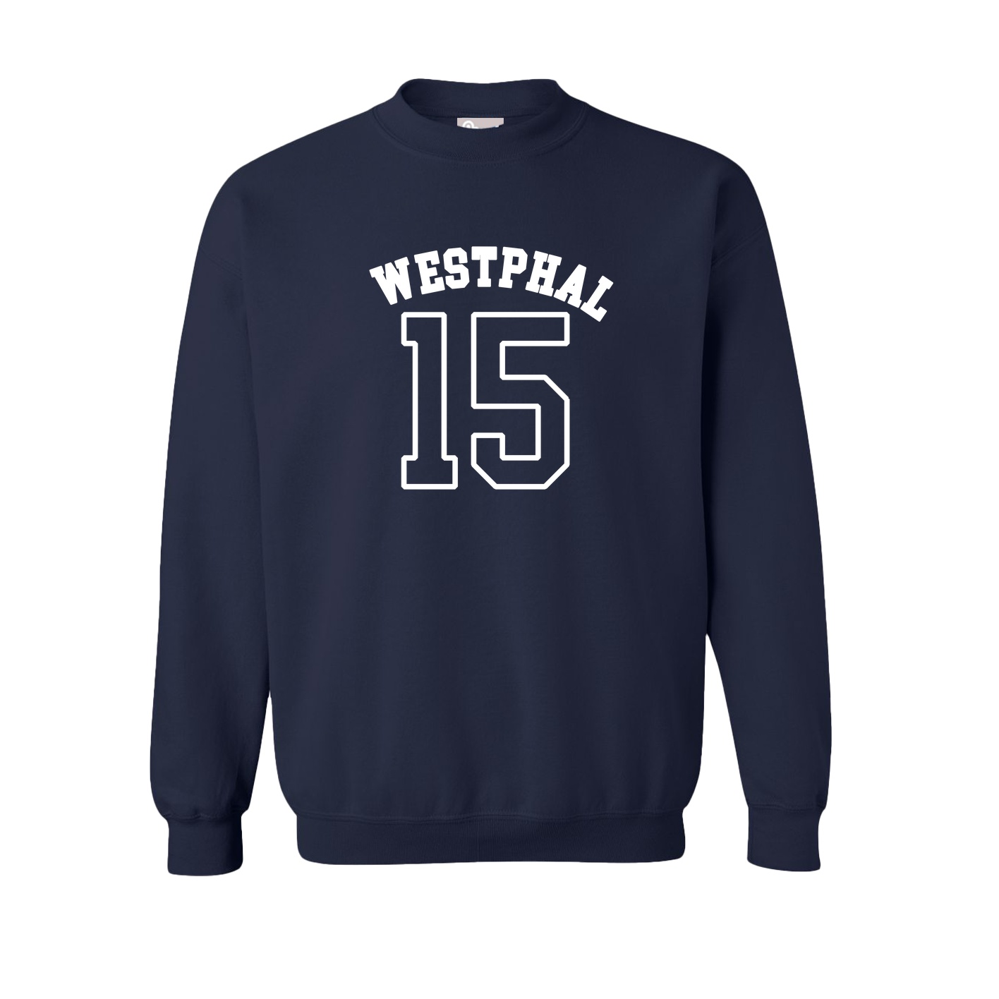 Fleece Crew — Shirsey Arch in Navy