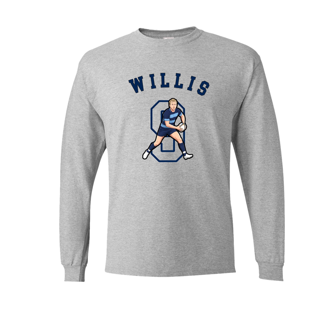 Long Sleeve Tee — Shirsey Arch in Grey