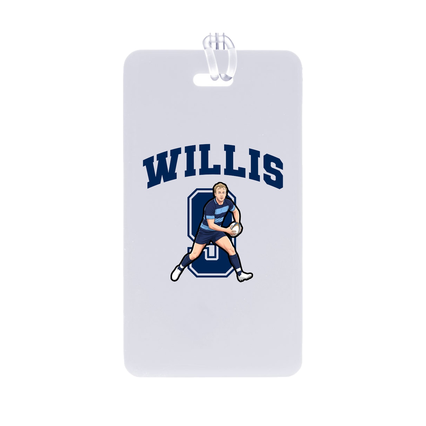 Bag Tag — Number in Classic