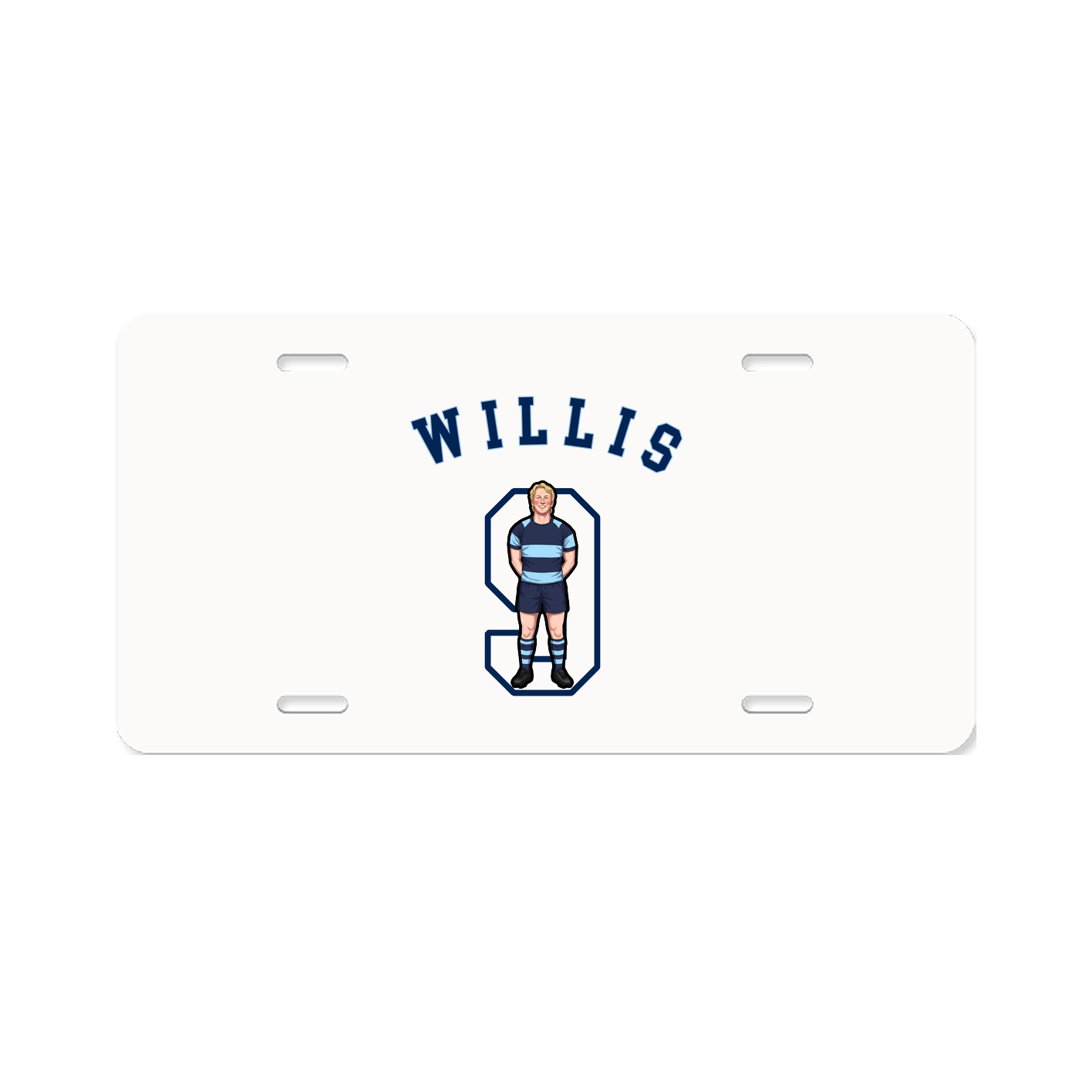 License Plate — Shirsey Arch in Classic
