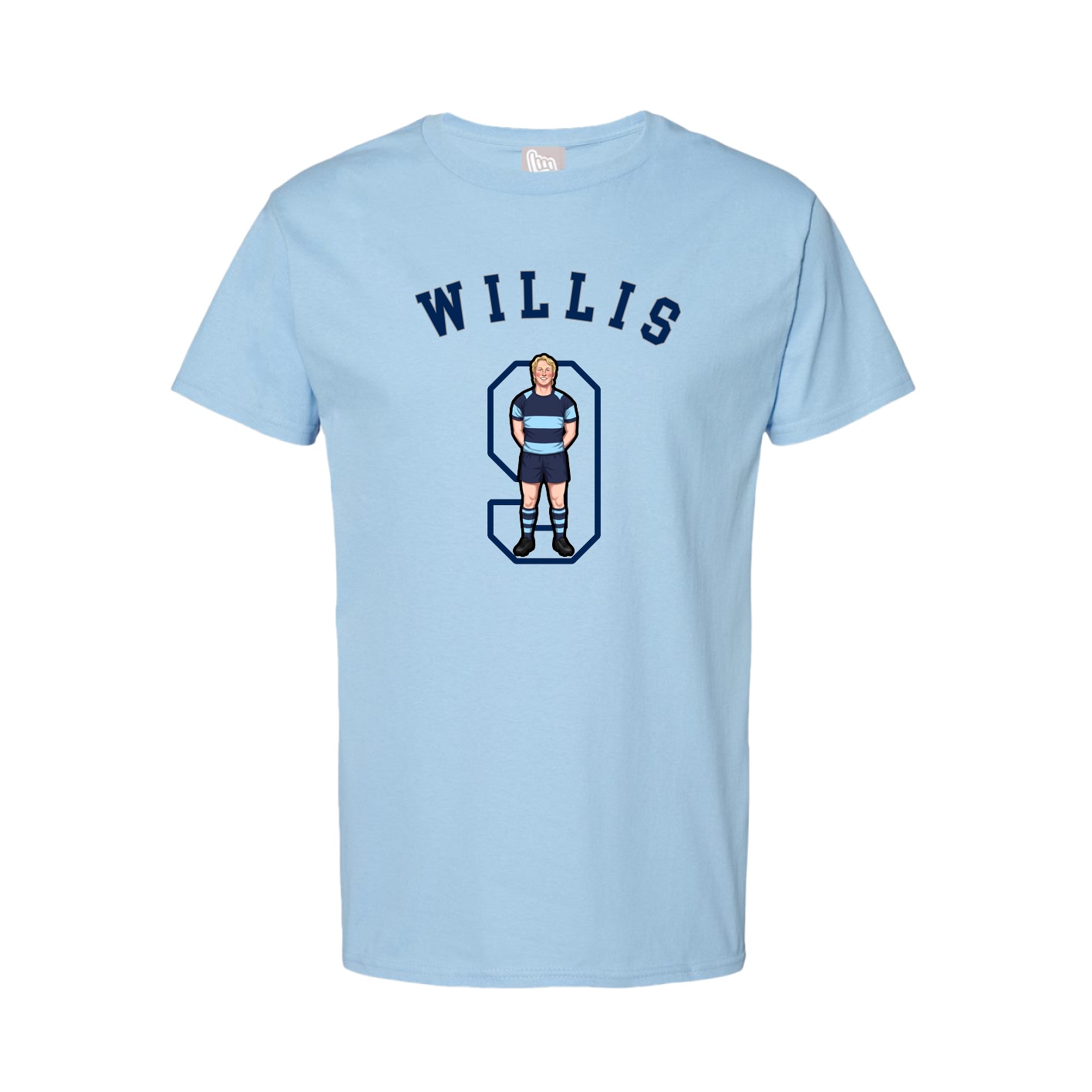 Youth Tee — Shirsey Arch in Light Blue