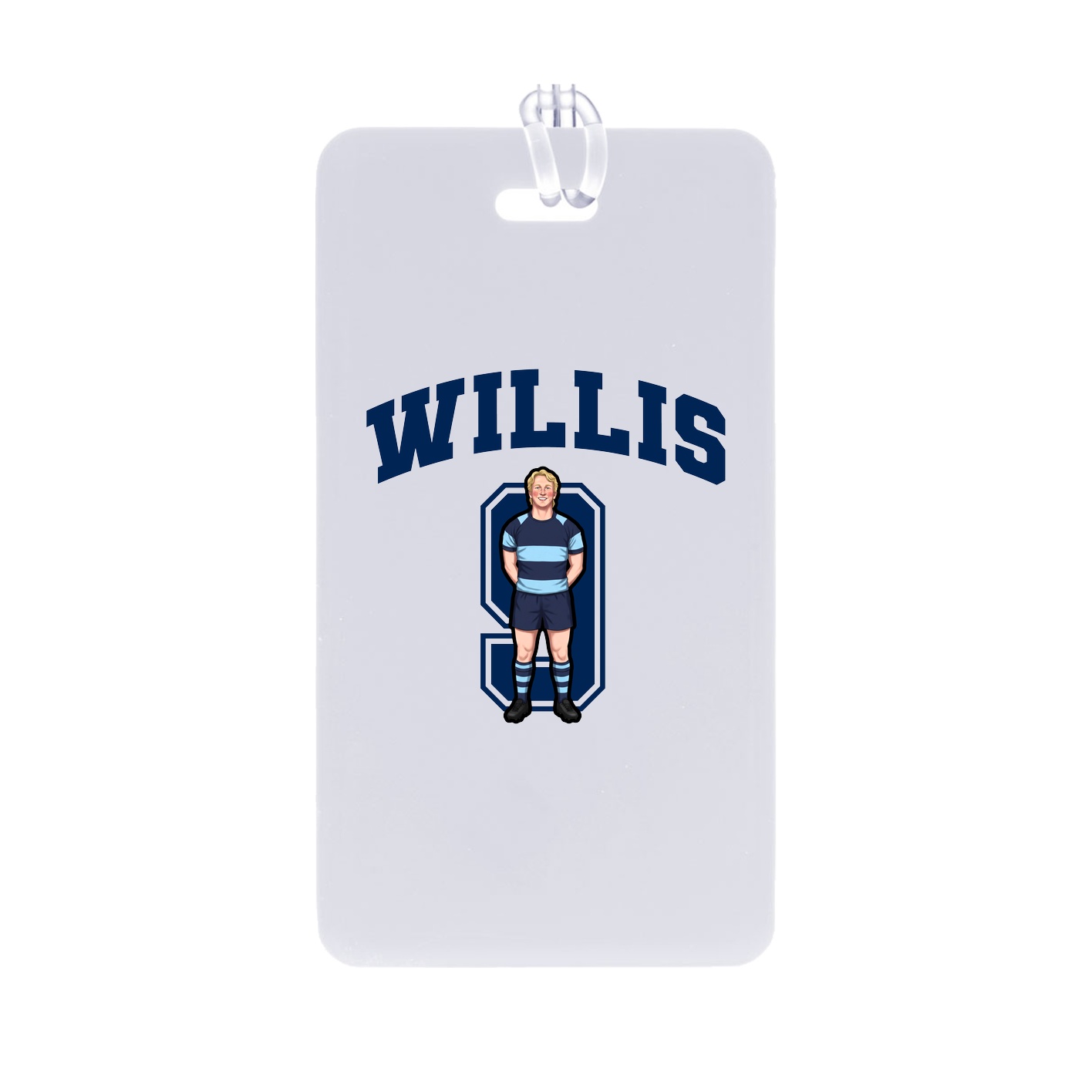 Bag Tag — Number in Classic