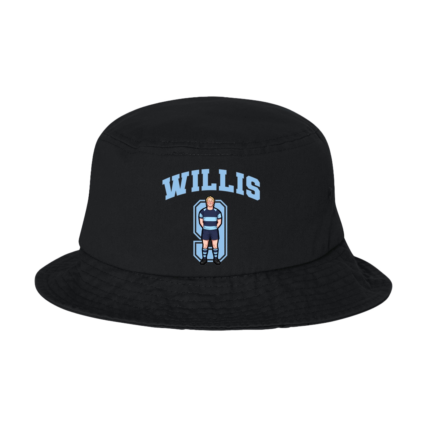 Bucket Cap — Number in Black