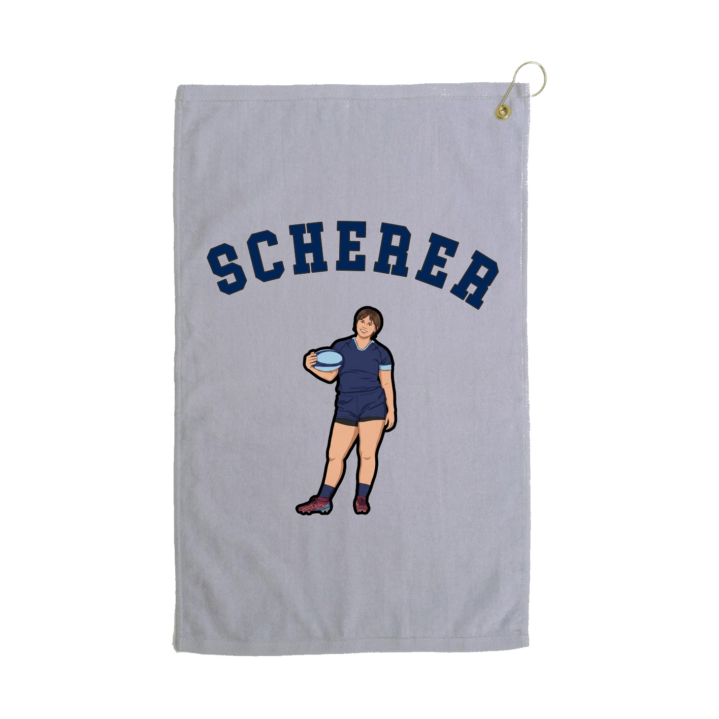 Golf Towel — Shirsey Arch in Grey