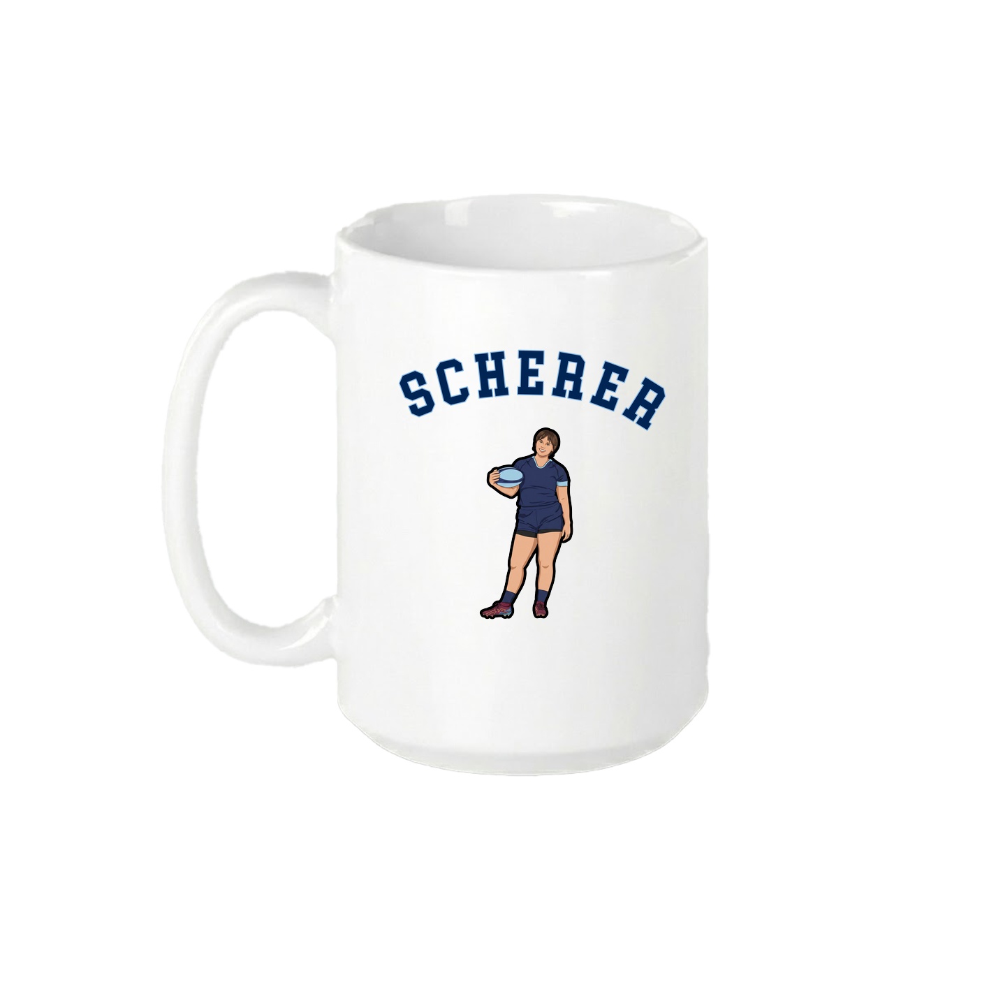 15oz Coffee Mug — Shirsey Arch in White