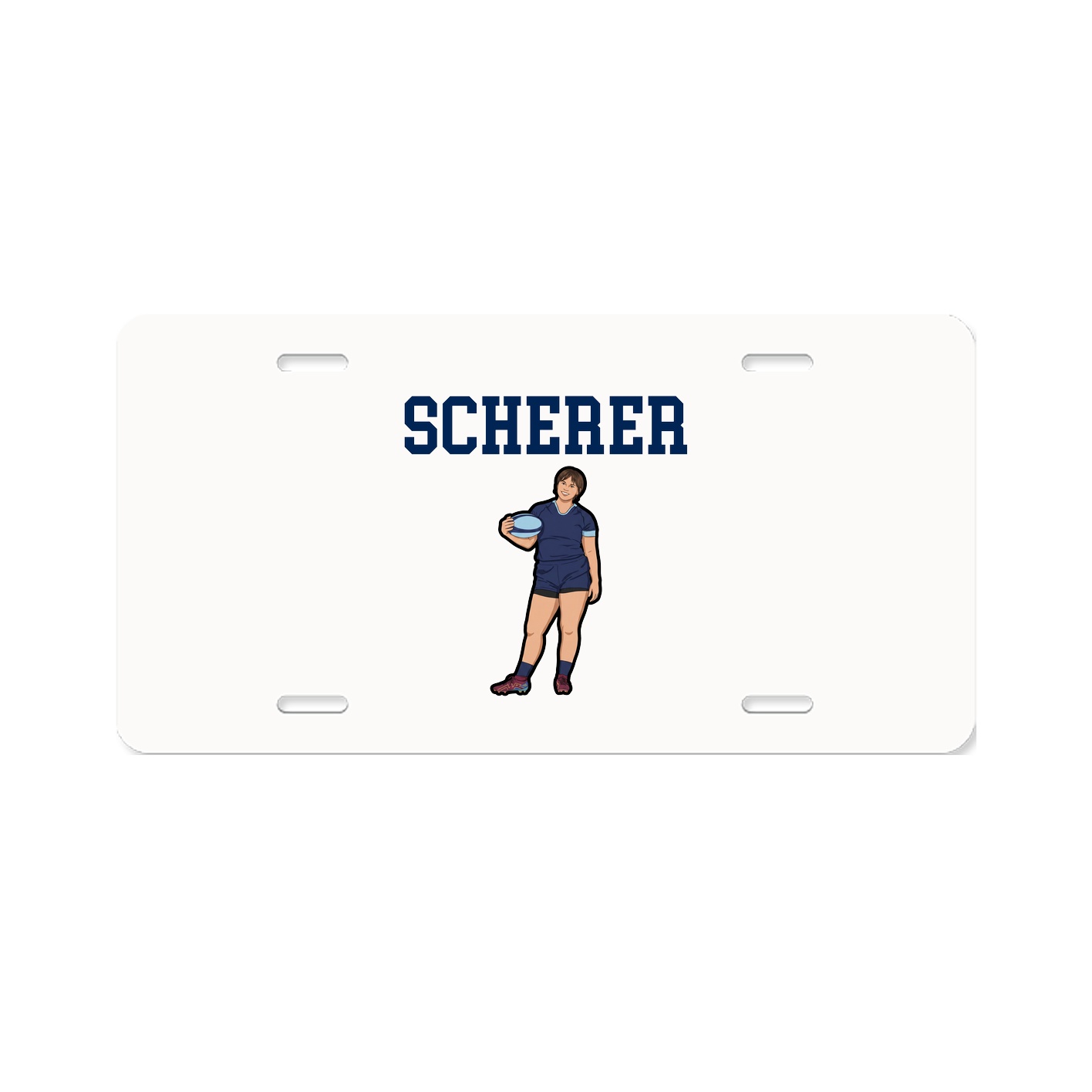 License Plate — Shirsey in Classic