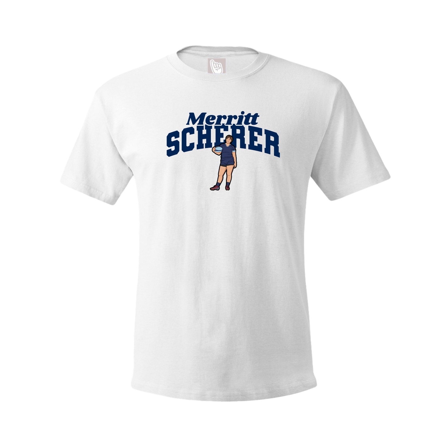 Youth Tee — Signature Arch in White