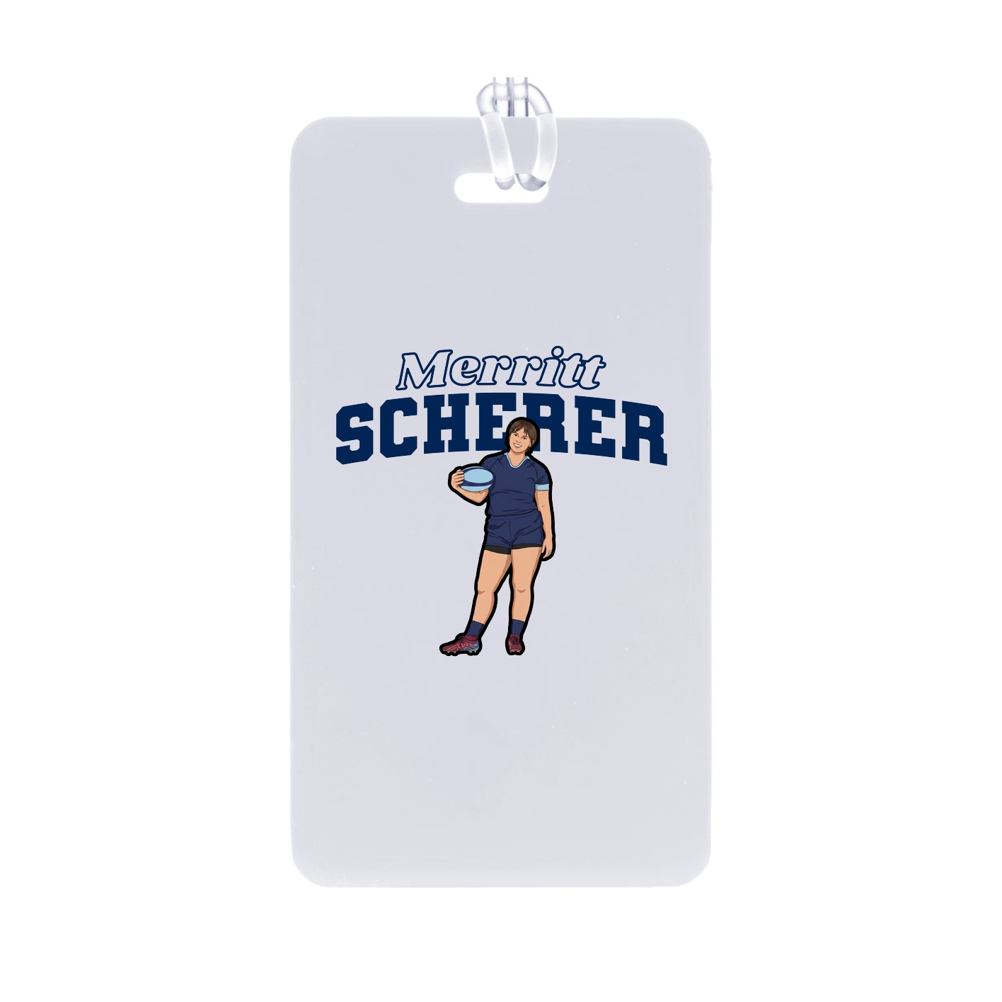 Bag Tag — Name Arch in Classic