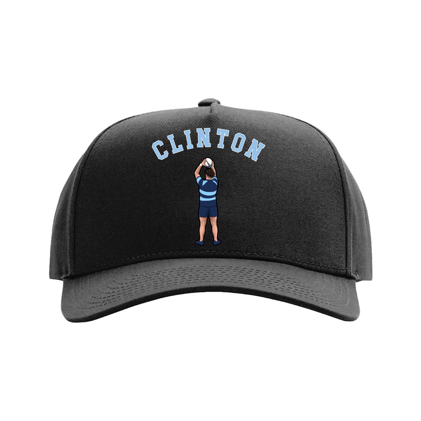 Full Fabric Five-Panel Champ Cap