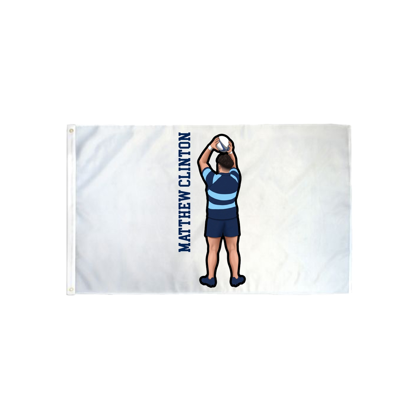 3x5 Flag — Name Vertical in Classic