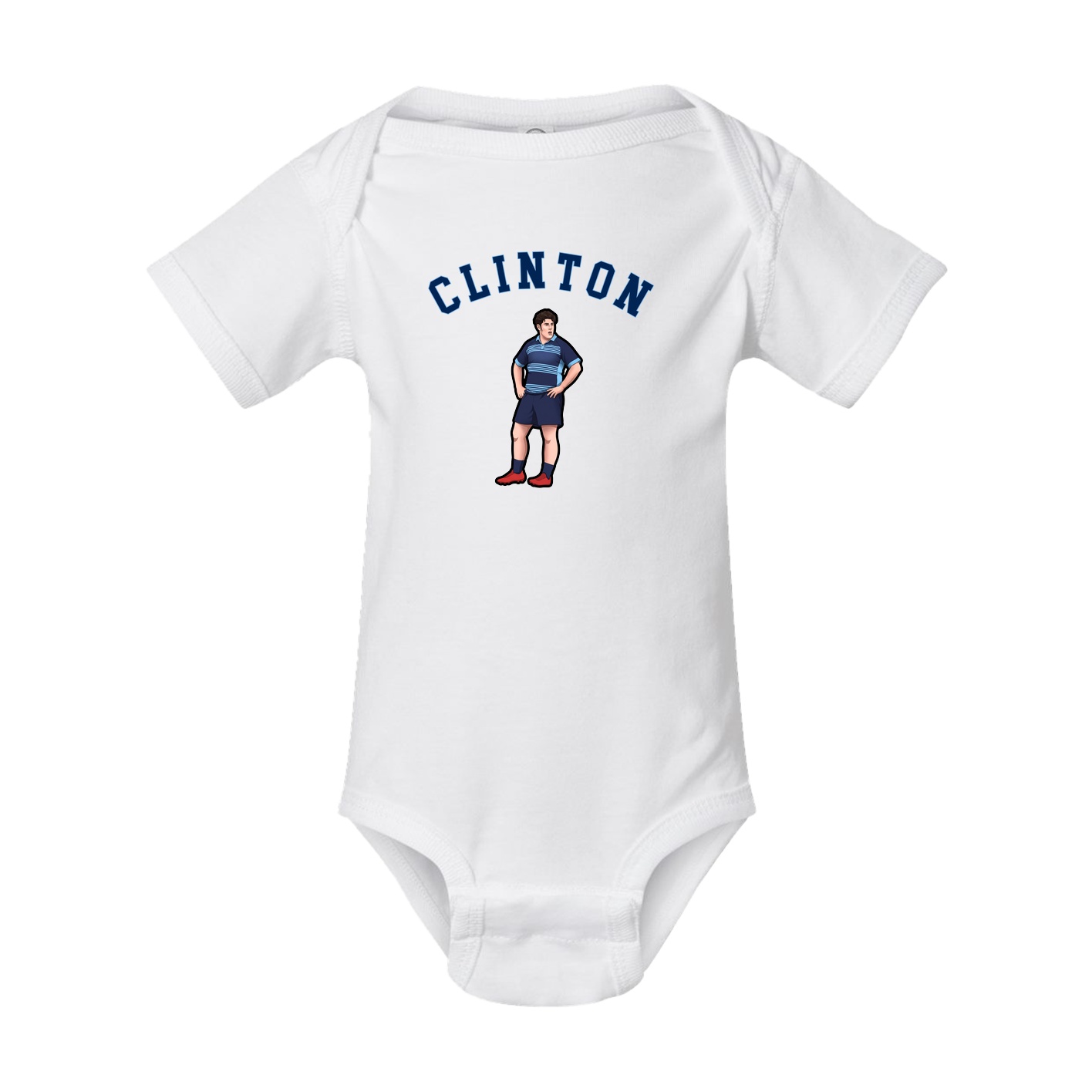 Baby Onesie — Shirsey Arch in White