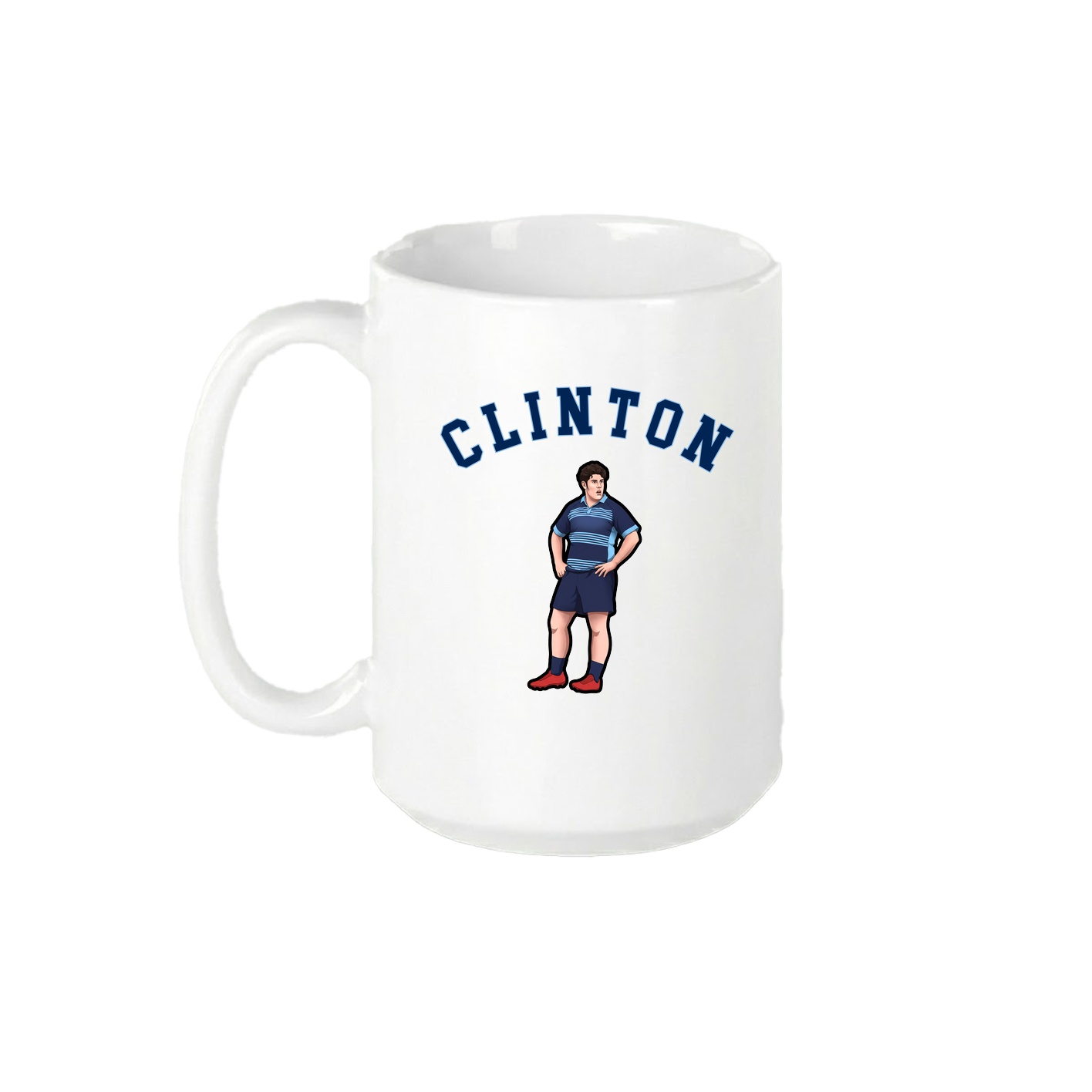 15oz Coffee Mug — Shirsey Arch in White