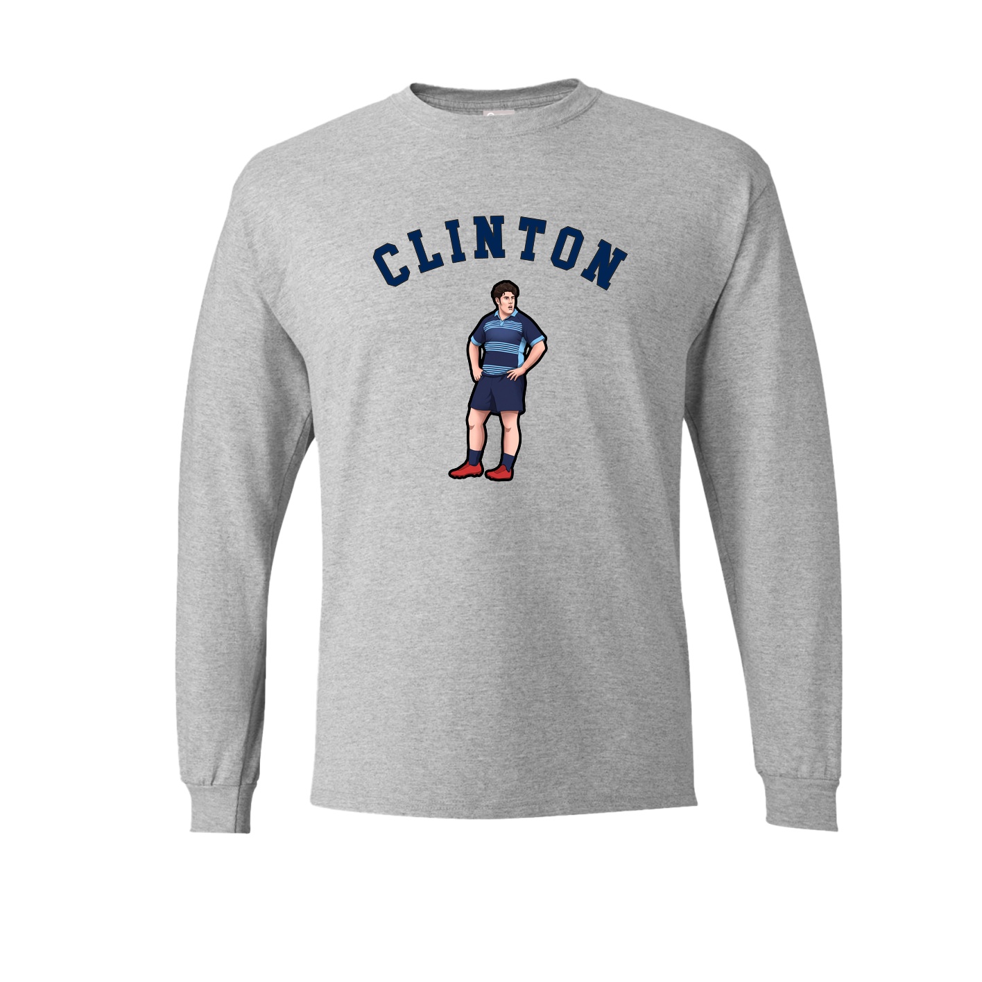 Long Sleeve Tee — Shirsey Arch in Grey