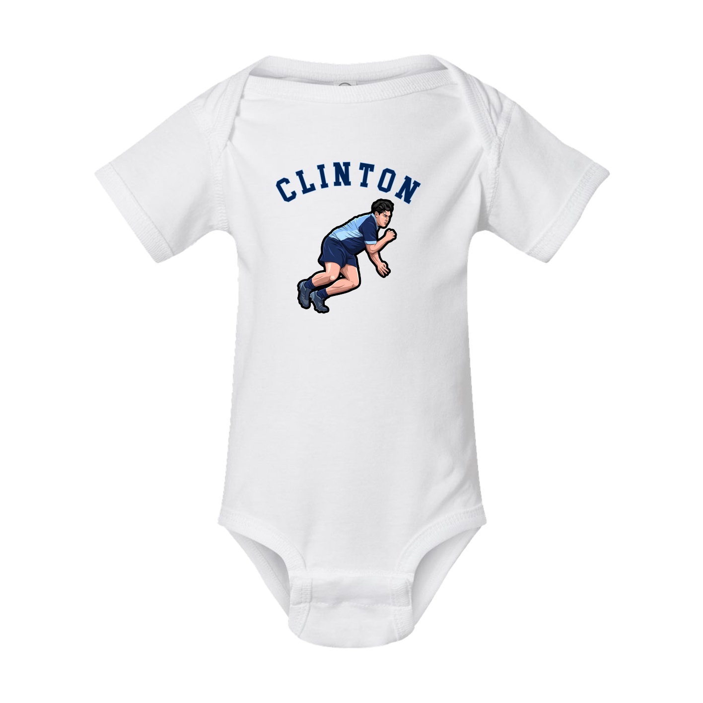 Baby Onesie — Shirsey Arch in White