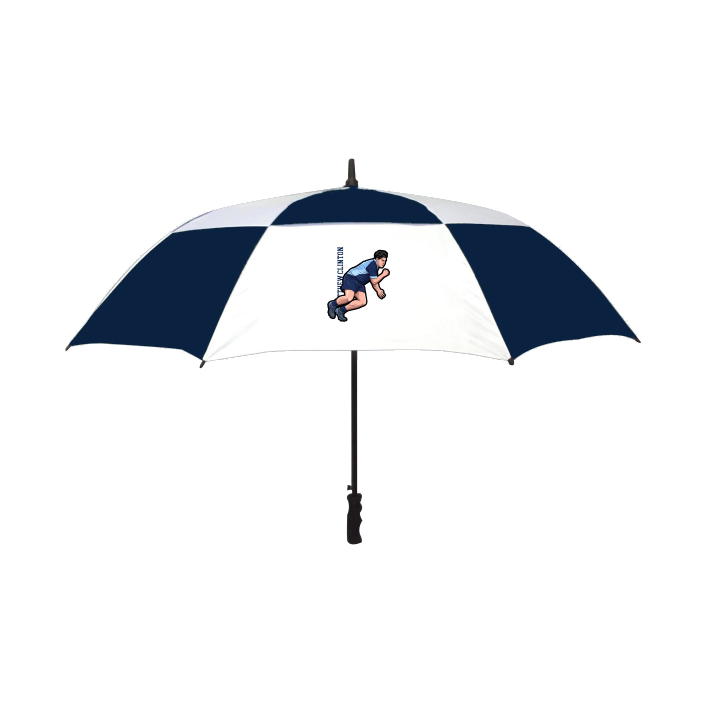 60" Vented Fiberglass Shaft Golf Umbrella