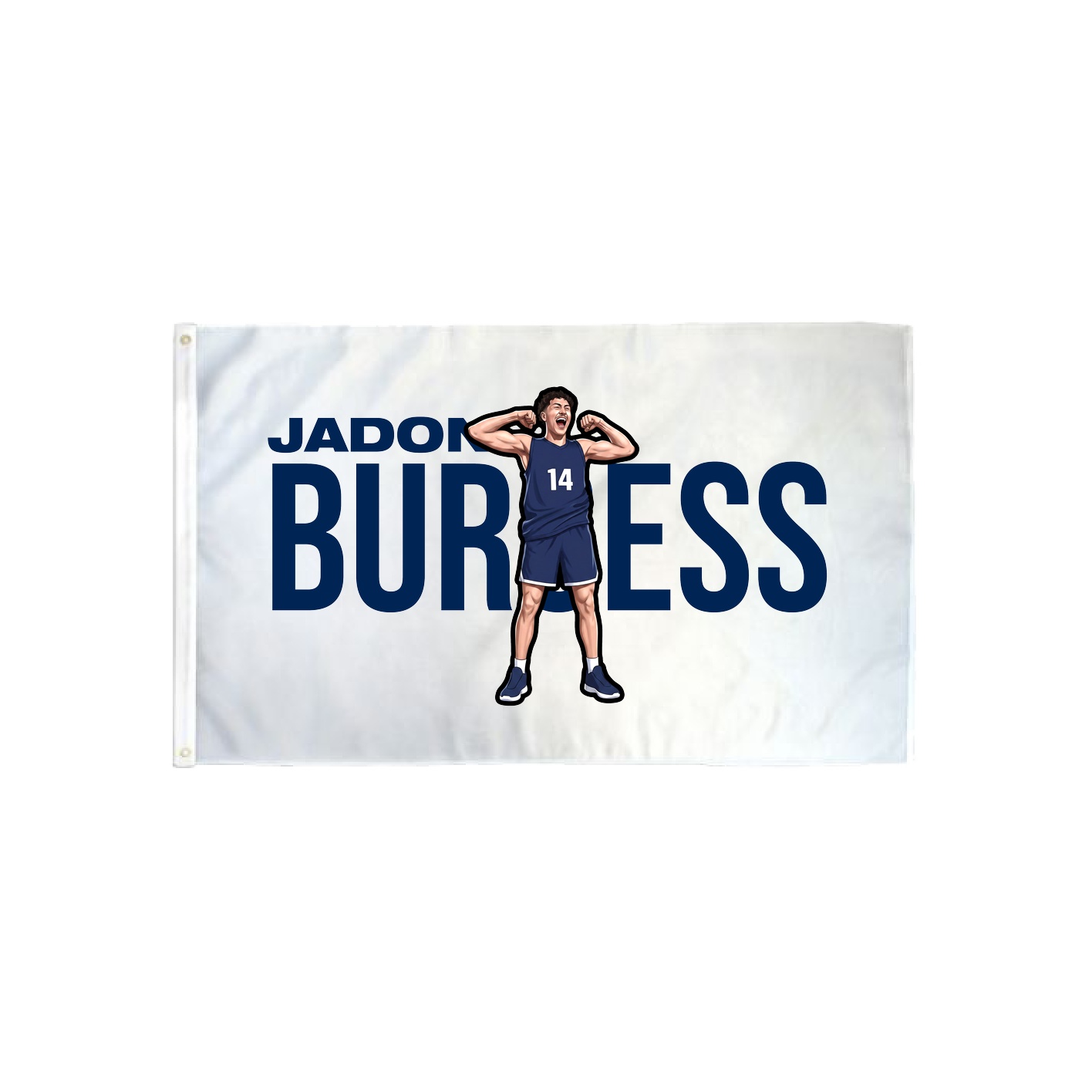 3x5 Flag — Player Name in Classic