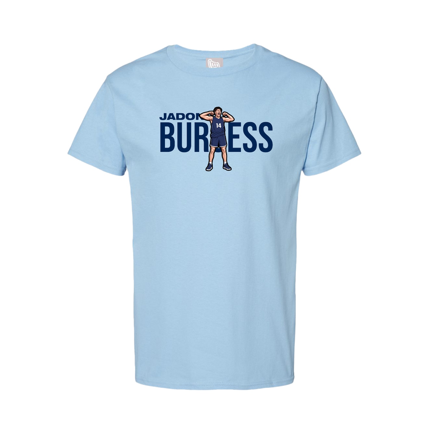 Tee — Player Name in Light Blue