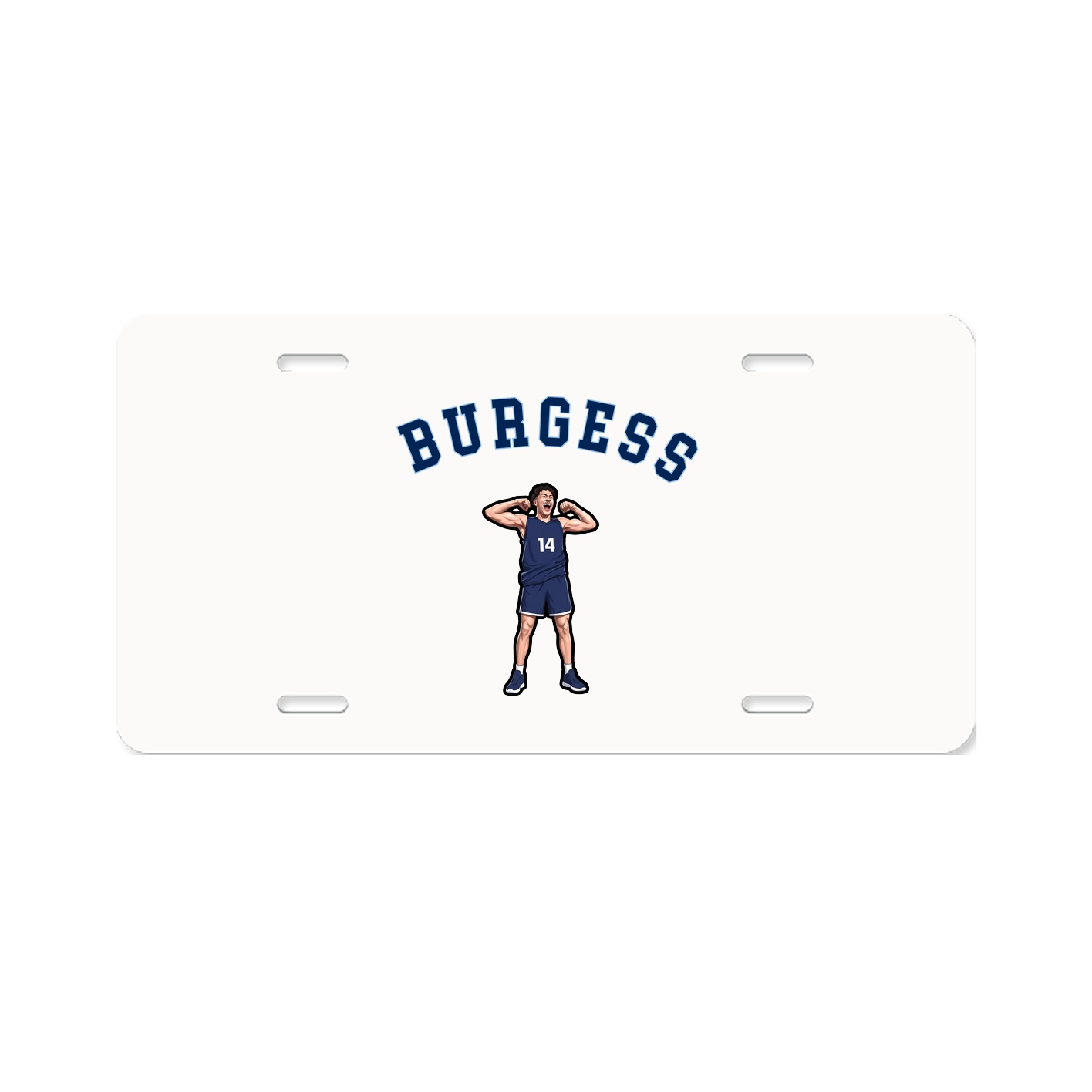 License Plate — Shirsey Arch in Classic