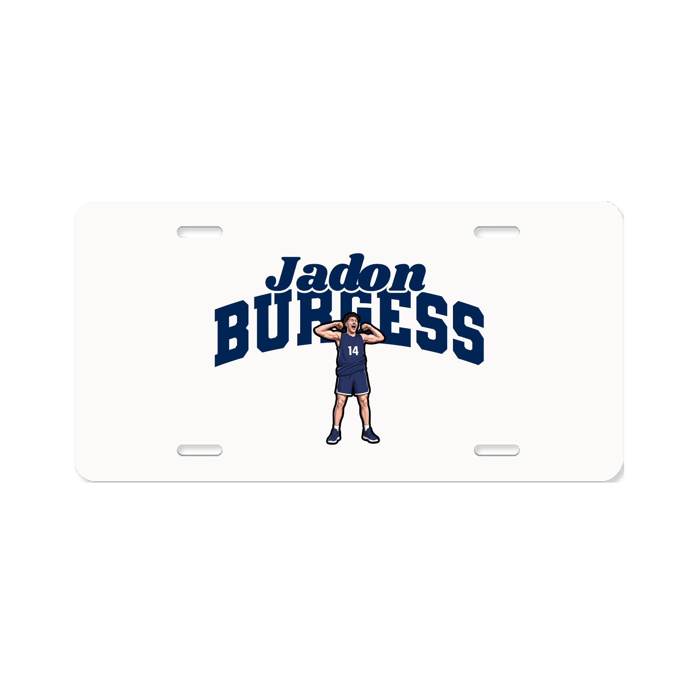 License Plate — Signature Arch in Classic