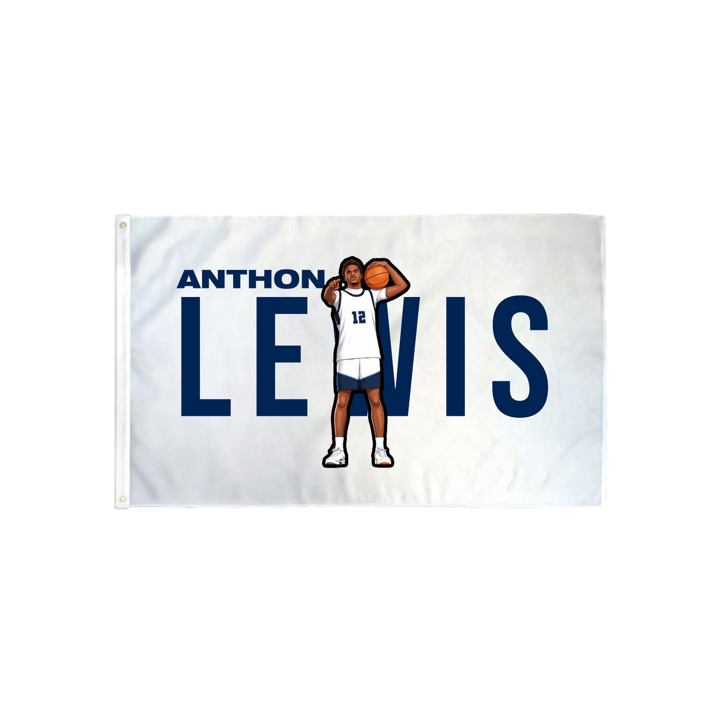 3x5 Flag — Player Name in Classic