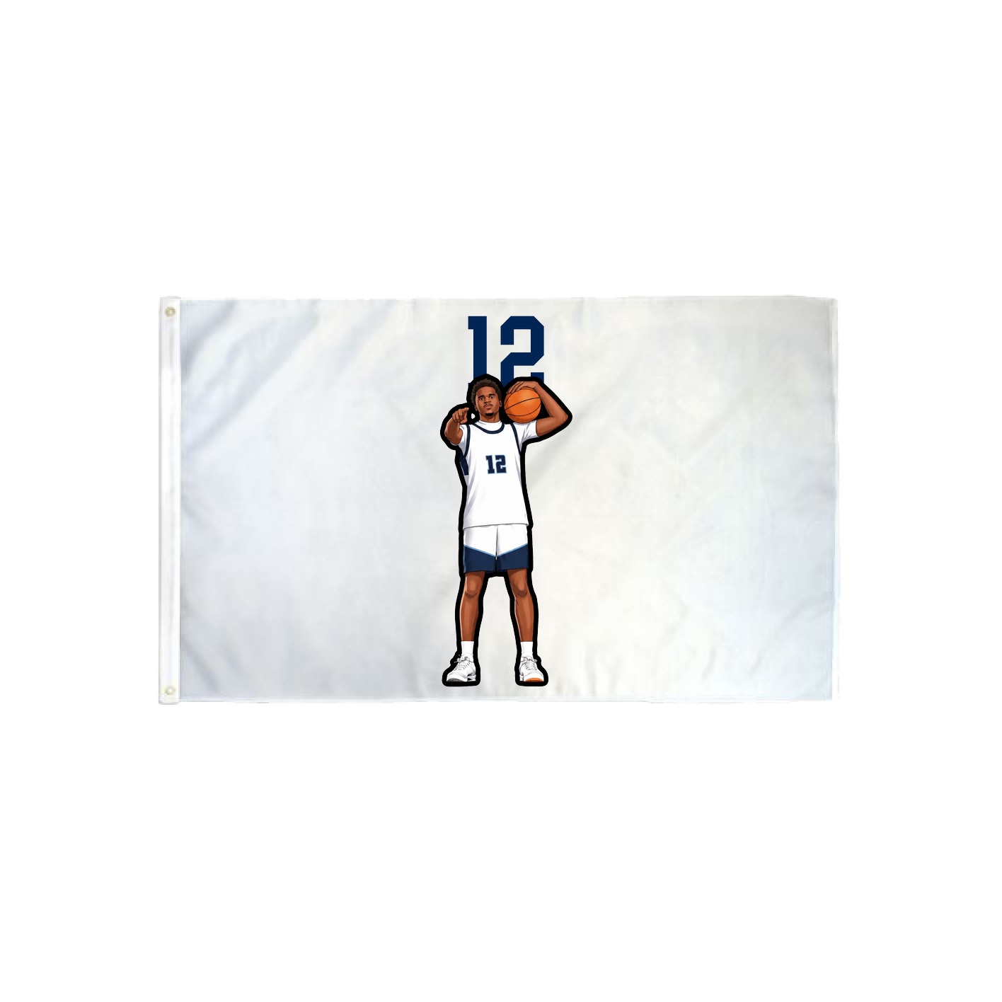 3x5 Flag — Number Top in Classic