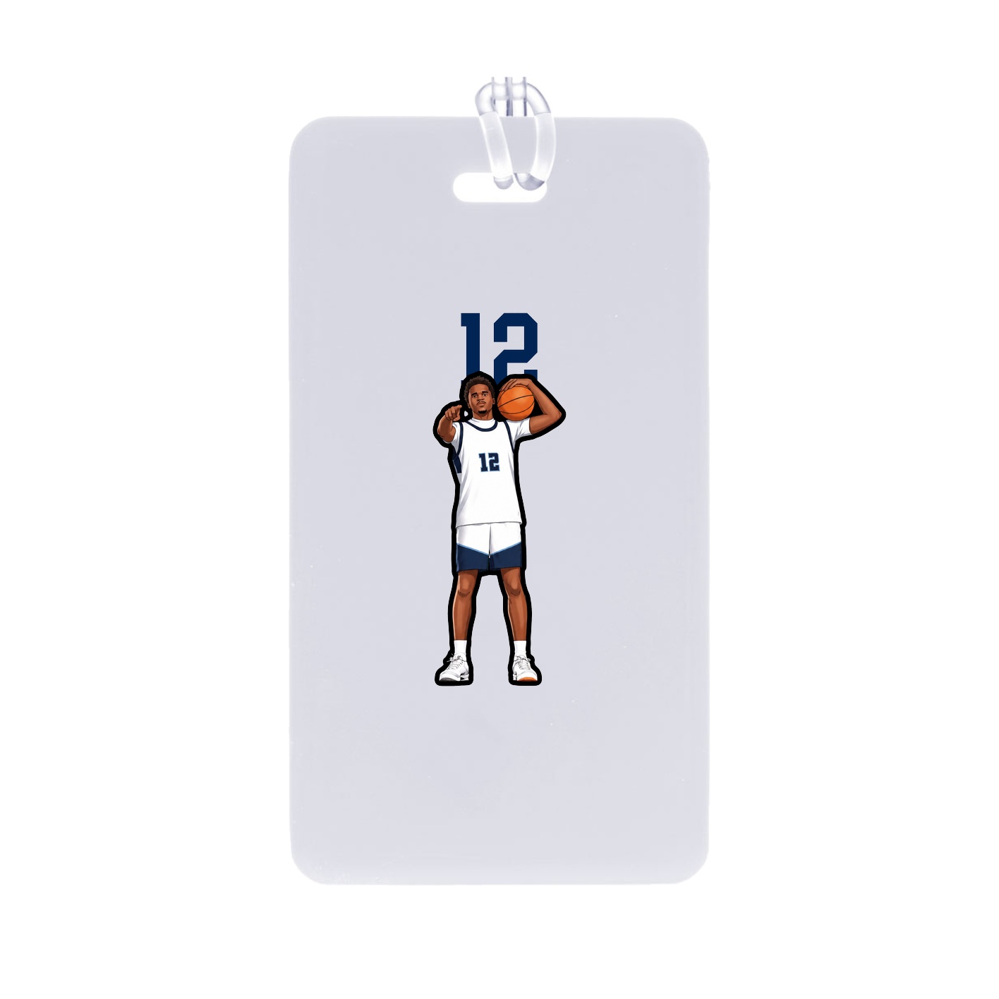Bag Tag — Number Top in Classic
