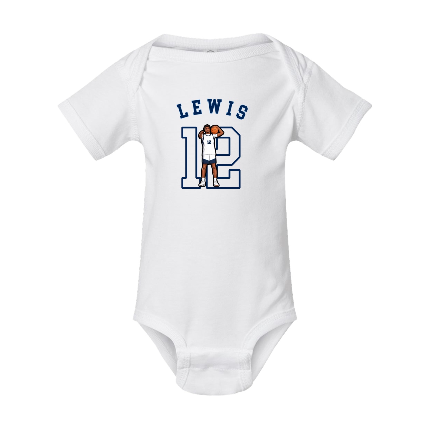 Baby Onesie — Shirsey Arch in White