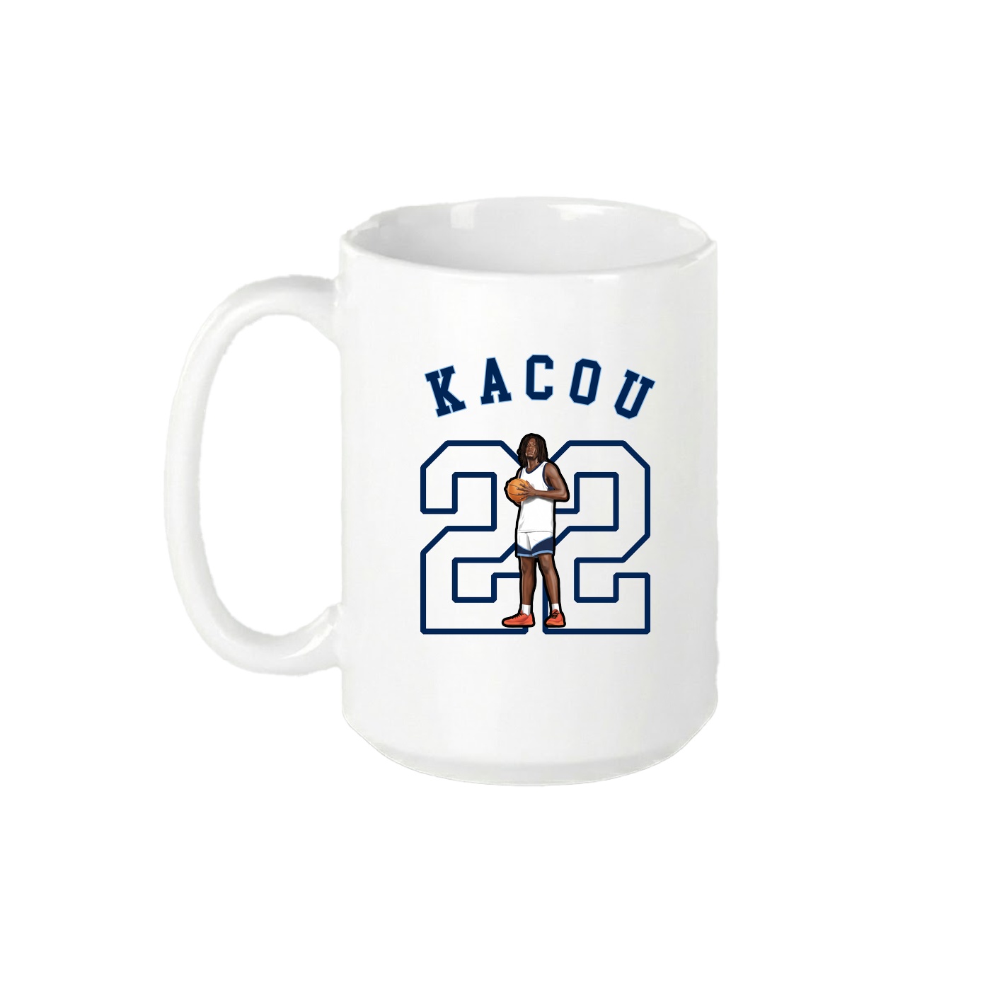 15oz Coffee Mug — Shirsey Arch in White