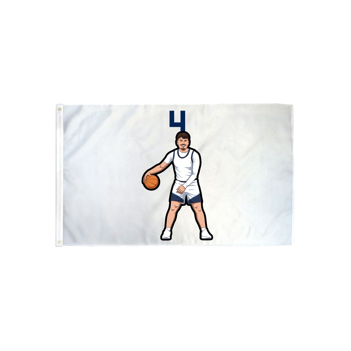 3x5 Flag — Number Top in Classic