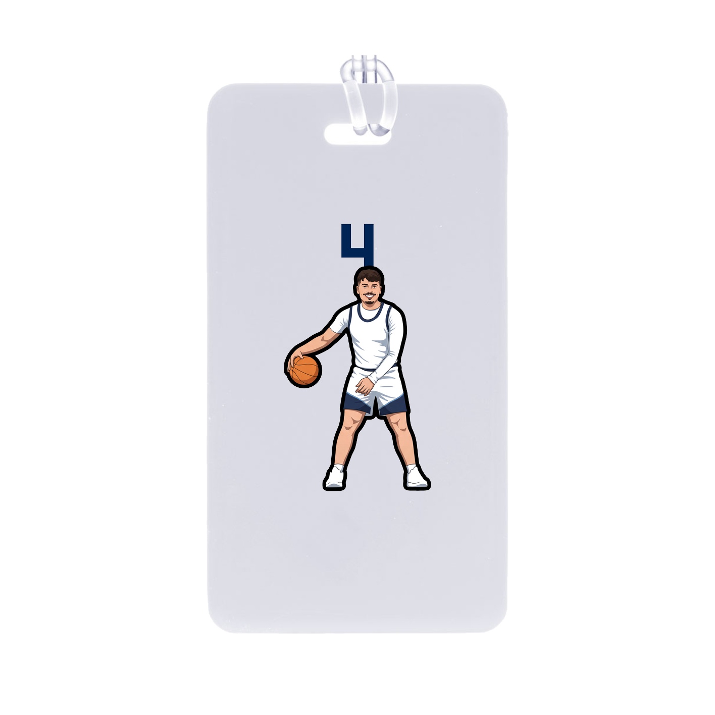 Bag Tag — Number Top in Classic