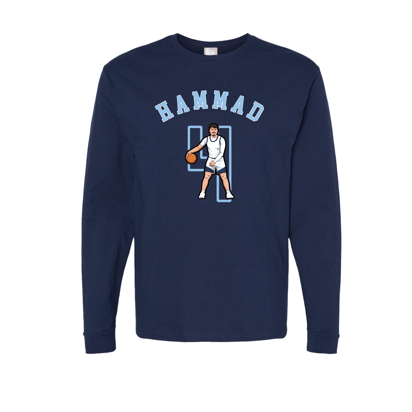 Long Sleeve Tee — Shirsey Arch in Navy