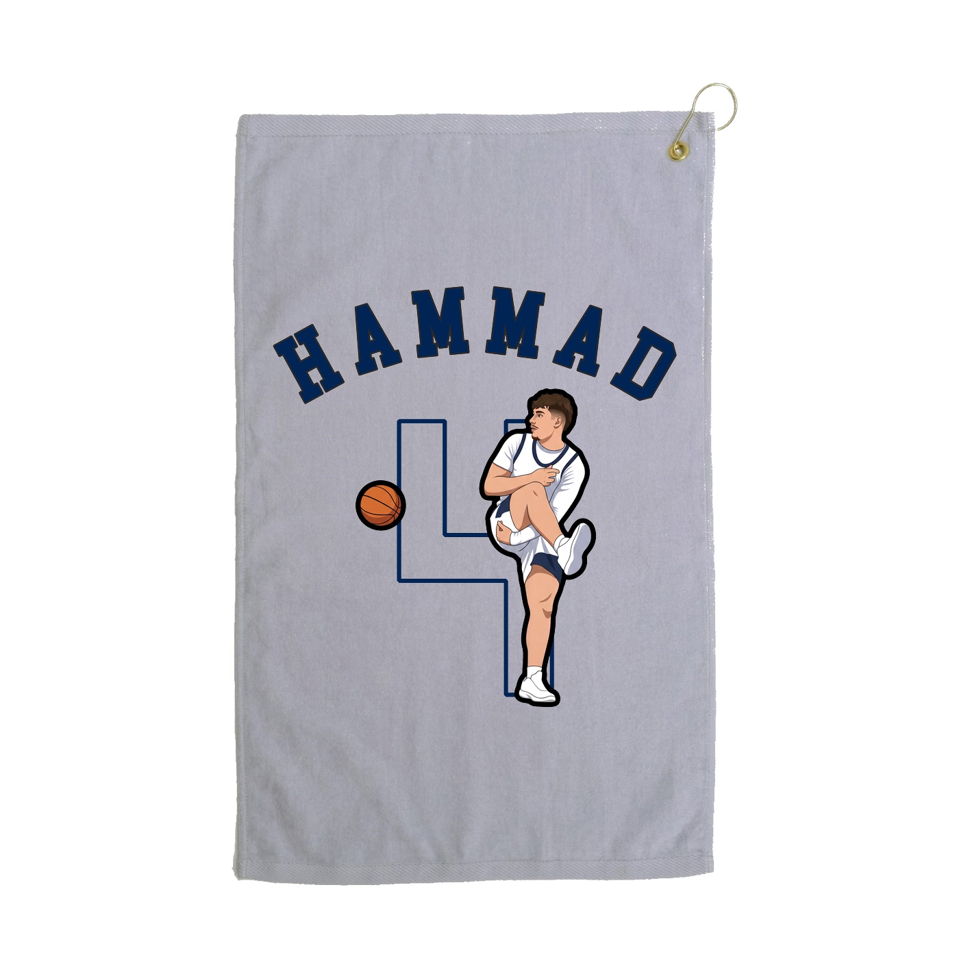 Golf Towel — Shirsey Arch in Grey