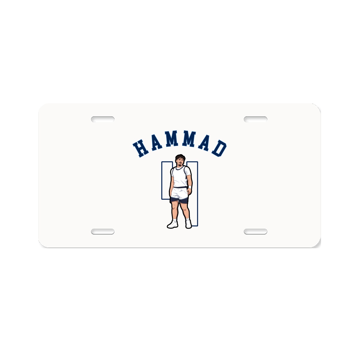 License Plate — Shirsey Arch in Classic