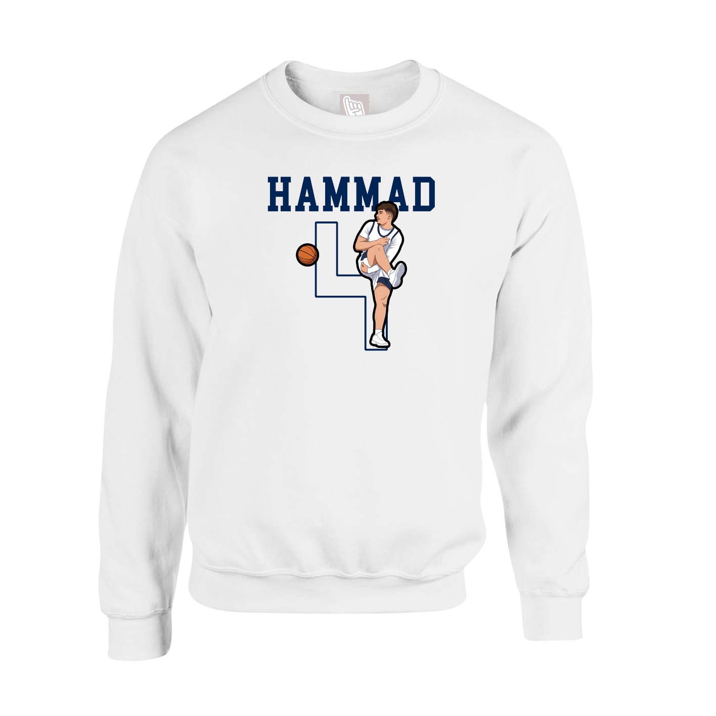 Fleece Crew — Shirsey in White