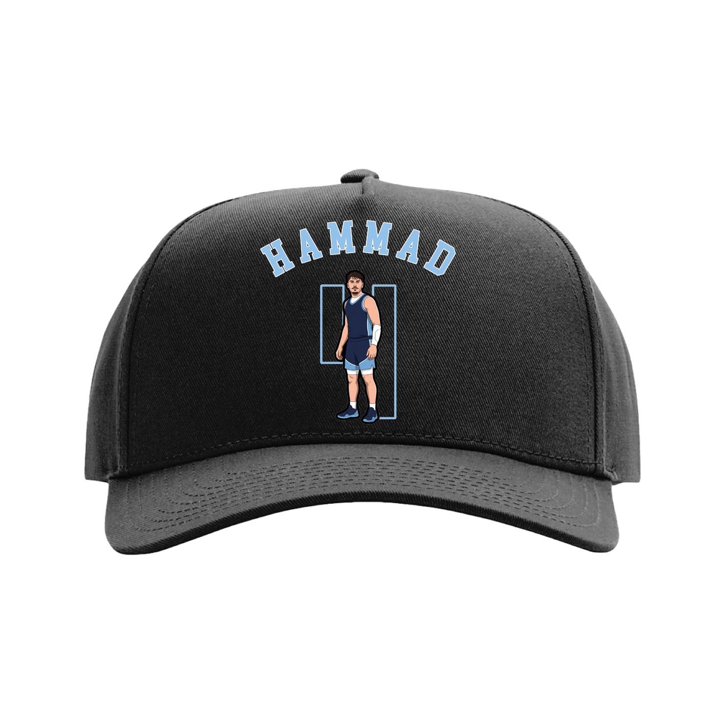 Full Fabric Five-Panel Champ Cap