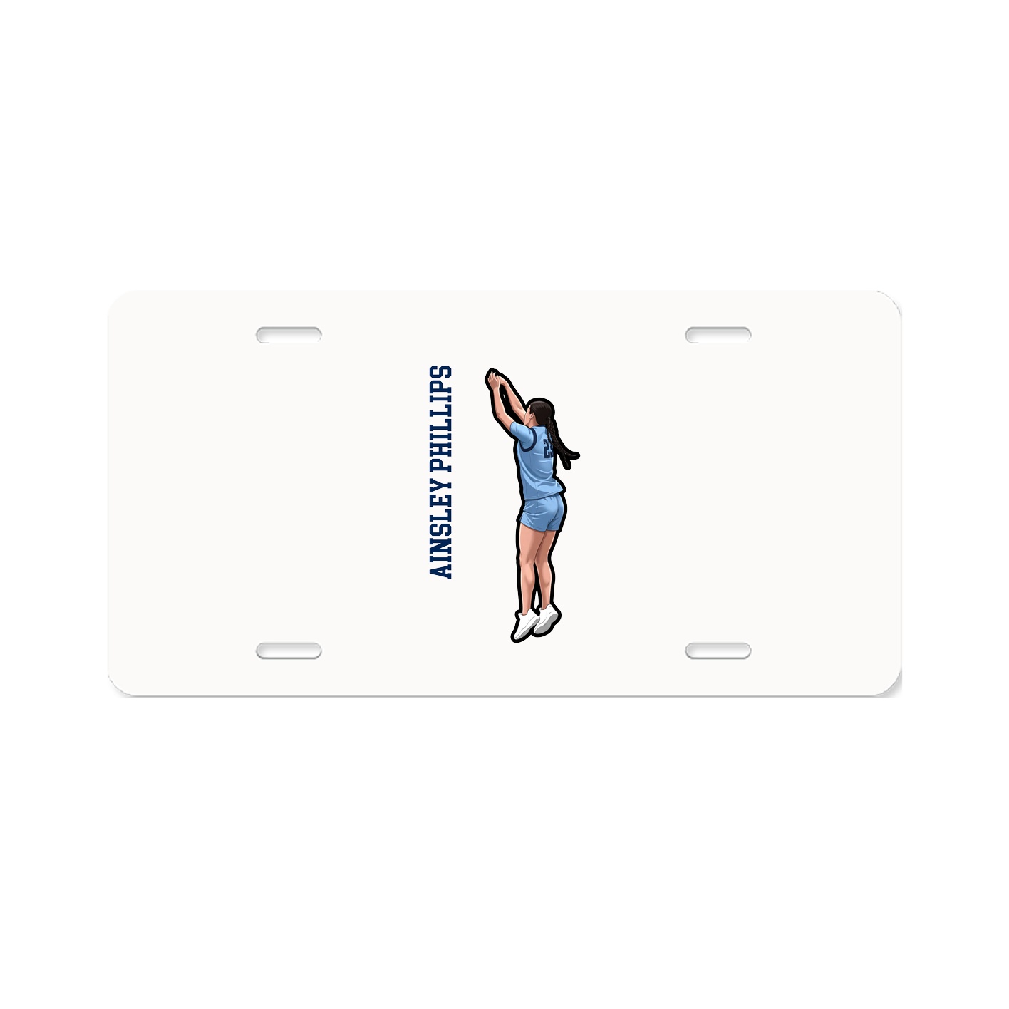 Aluminum License Plate
