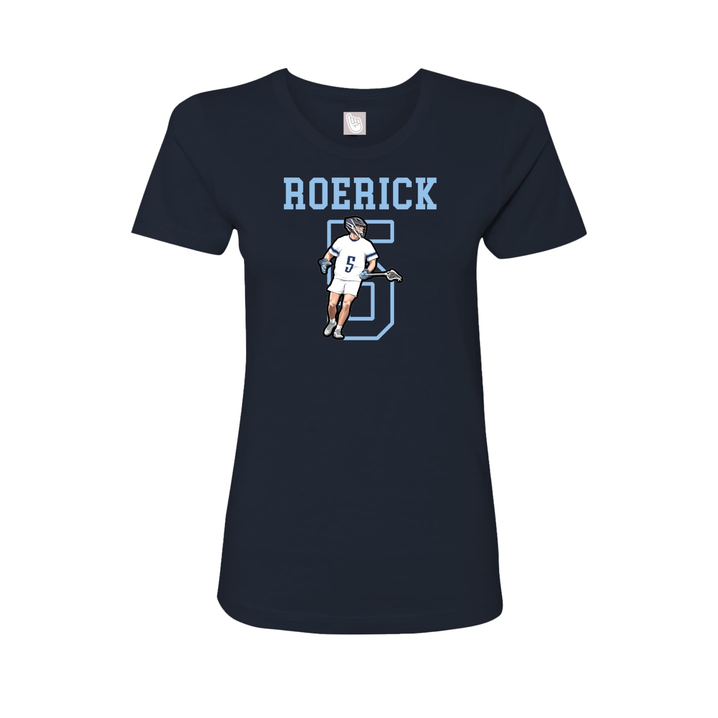 Fitted Women's Tee — Shirsey in Navy