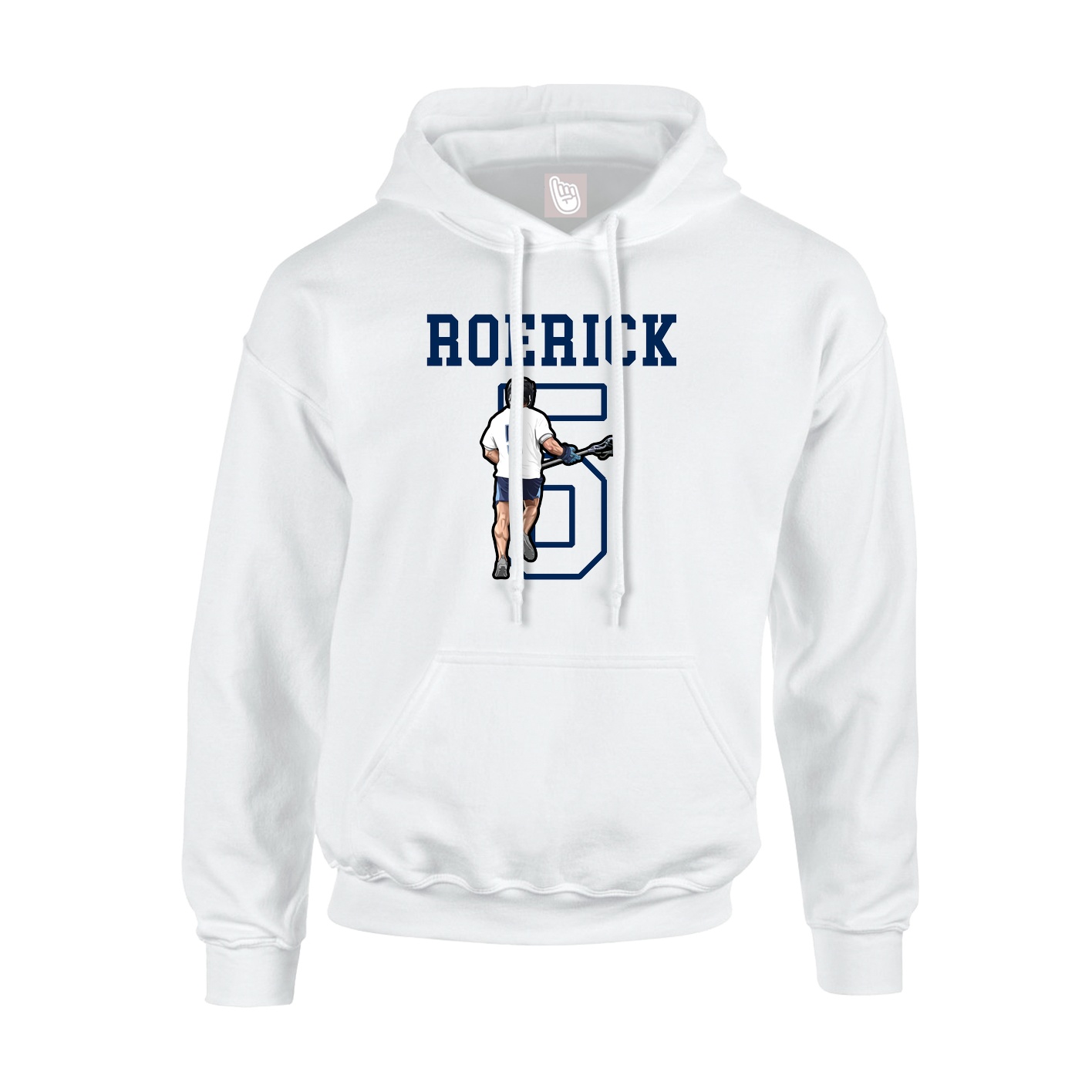 Hoodie — Shirsey in White