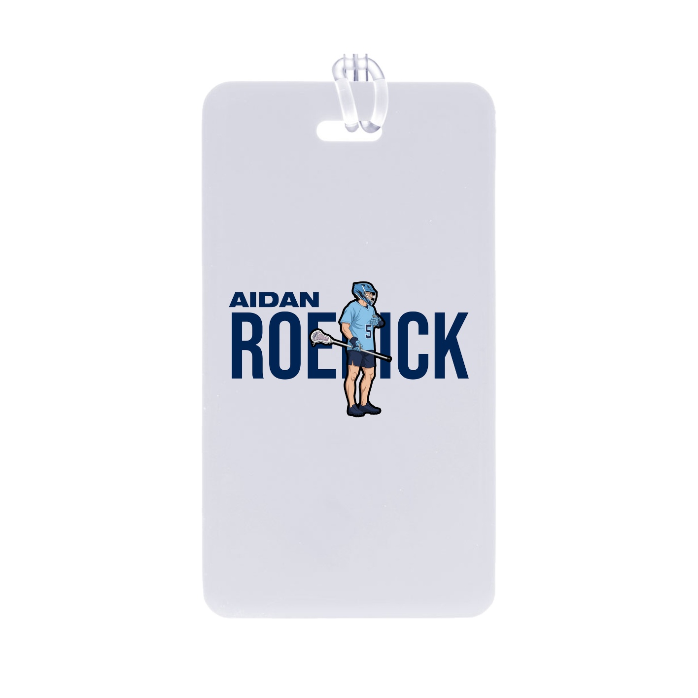 Bag Tag — Player Name in Classic