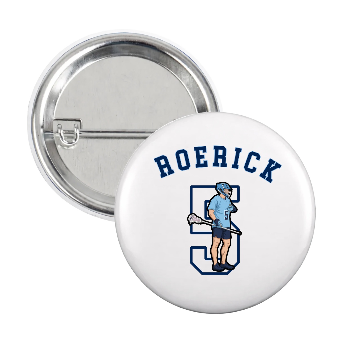 Game Day Button — Shirsey Arch in White