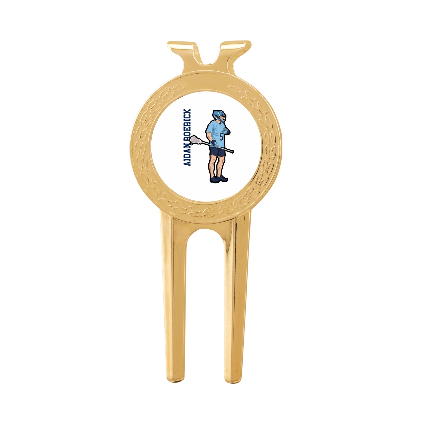 Divot Tool with Ball Marker — Name Vertical in Classic