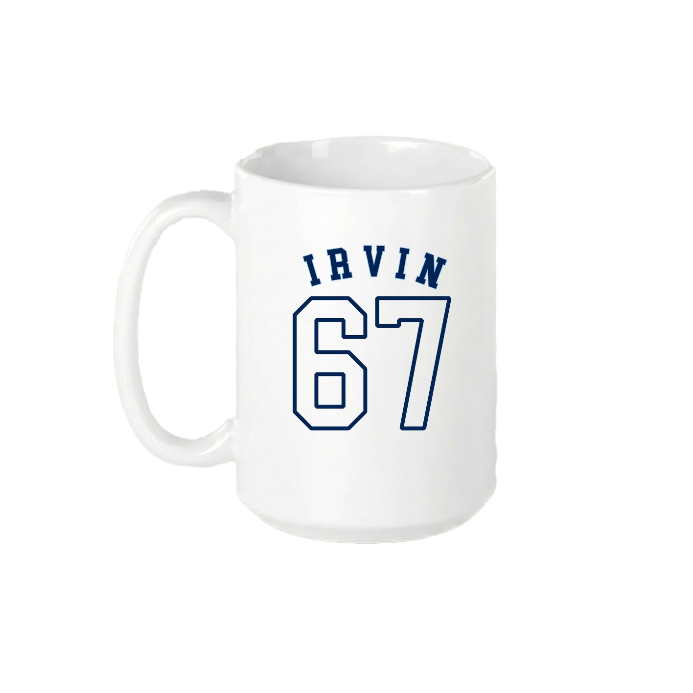 15oz Coffee Mug — Shirsey Arch in White