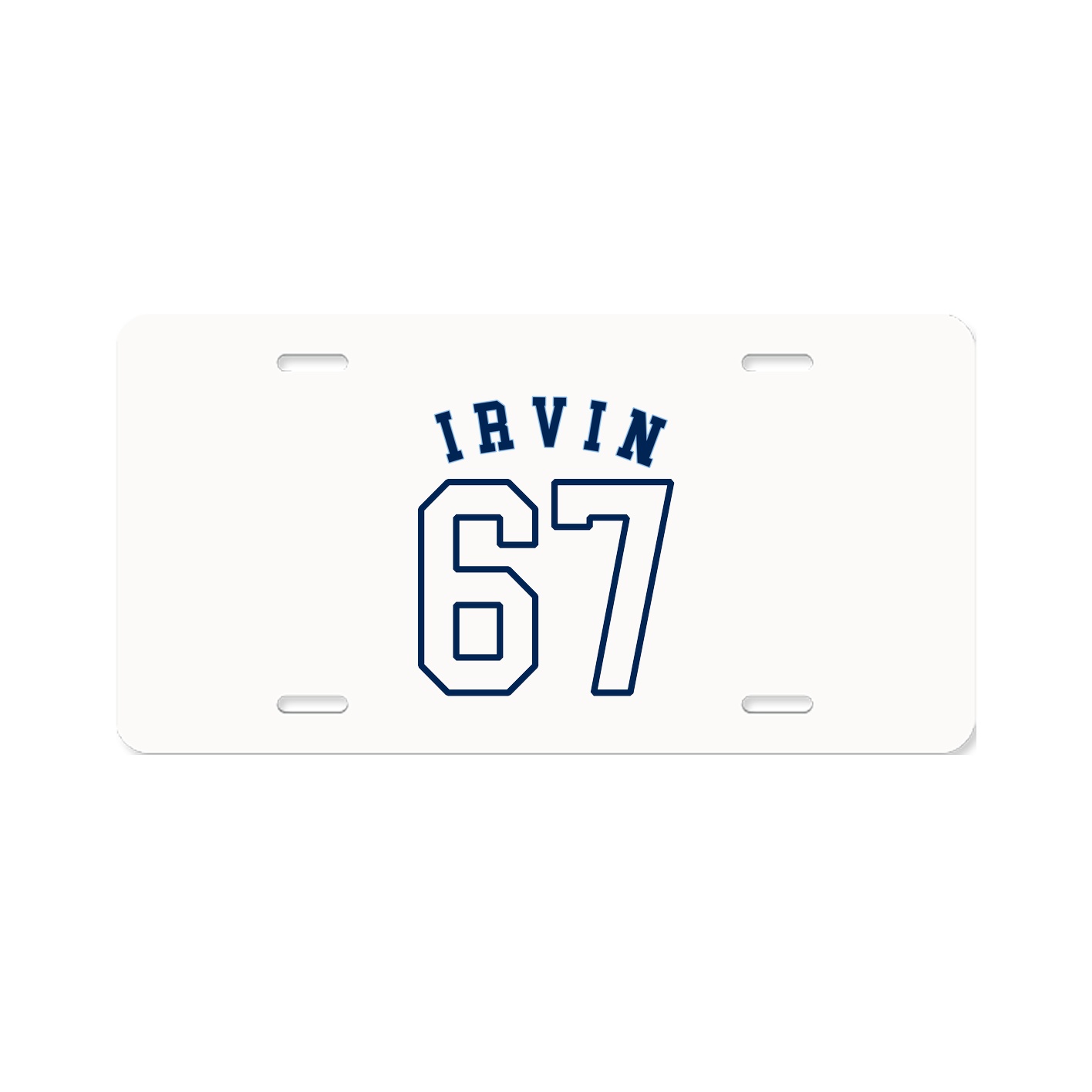 License Plate — Shirsey Arch in Classic
