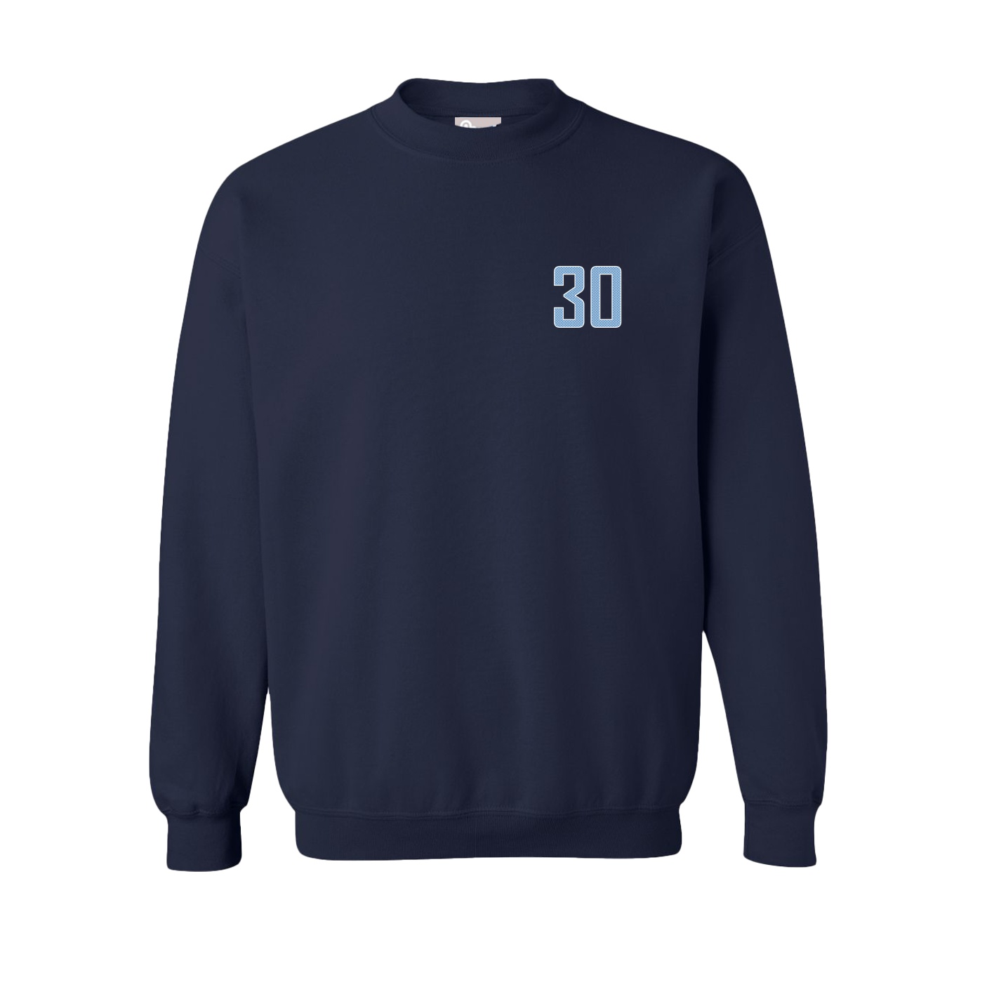 Fleece Crew — Front Shirsy in Navy