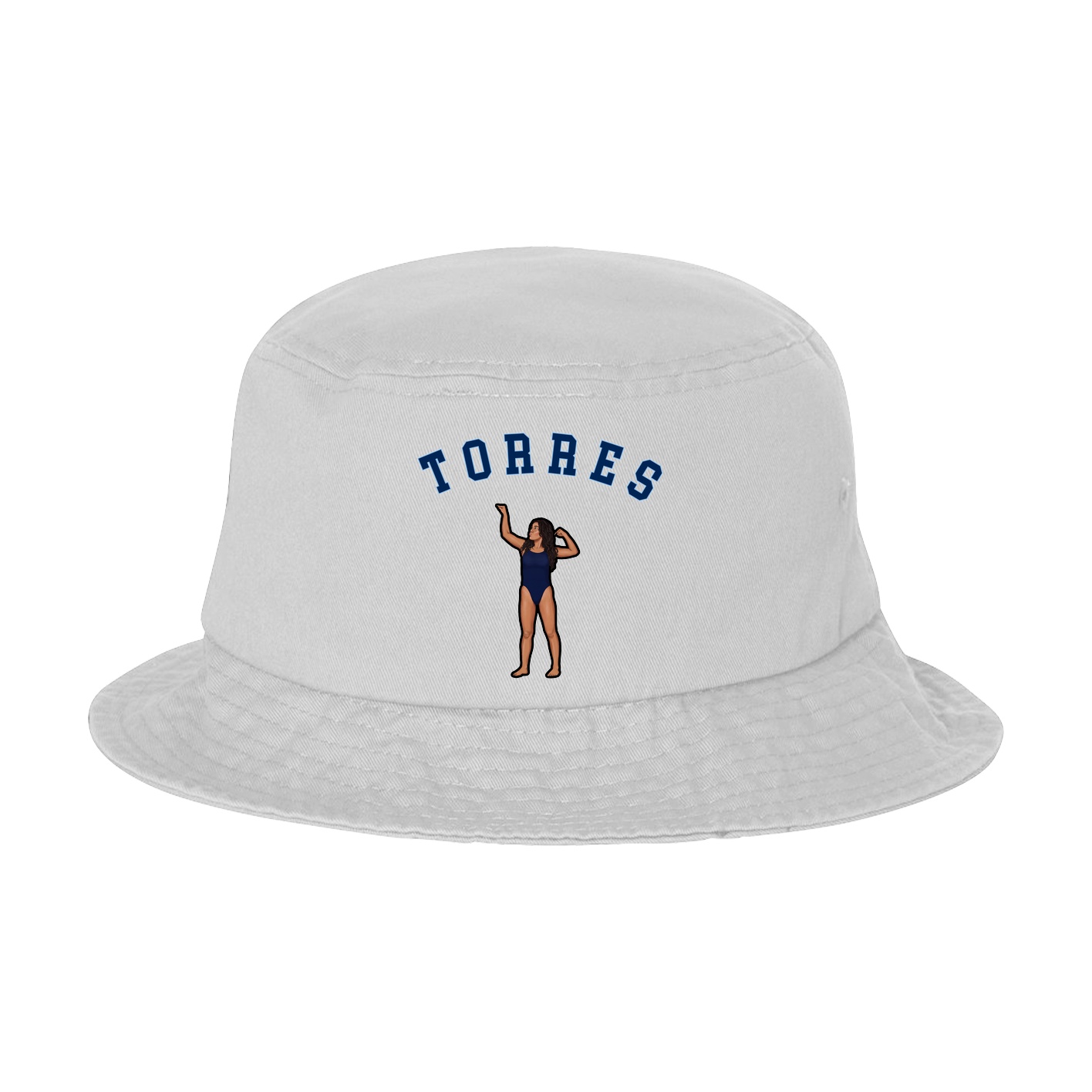 Bucket Cap — Shirsey Arch in White